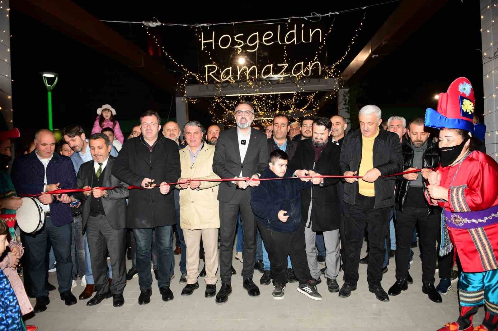 Kestelde Ramazan Sokağı Açıldı