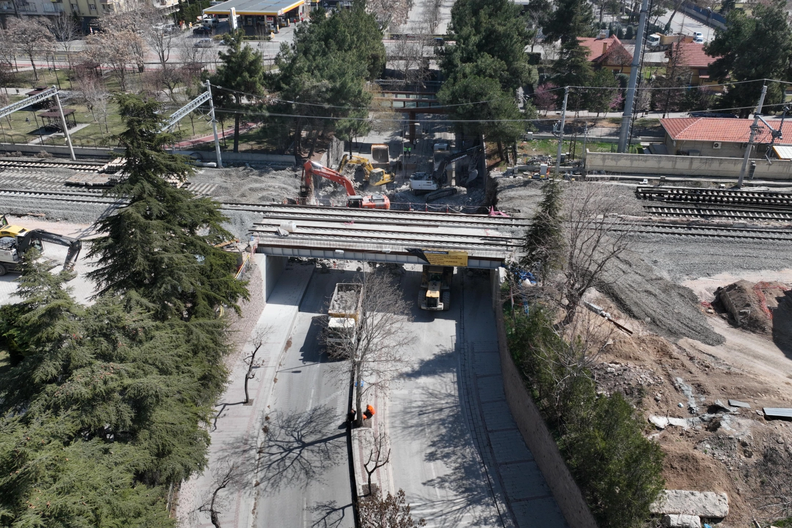 Konya'da Meram Yeniyol Alt Geçidi’ni yenileme çalışmaları başladı