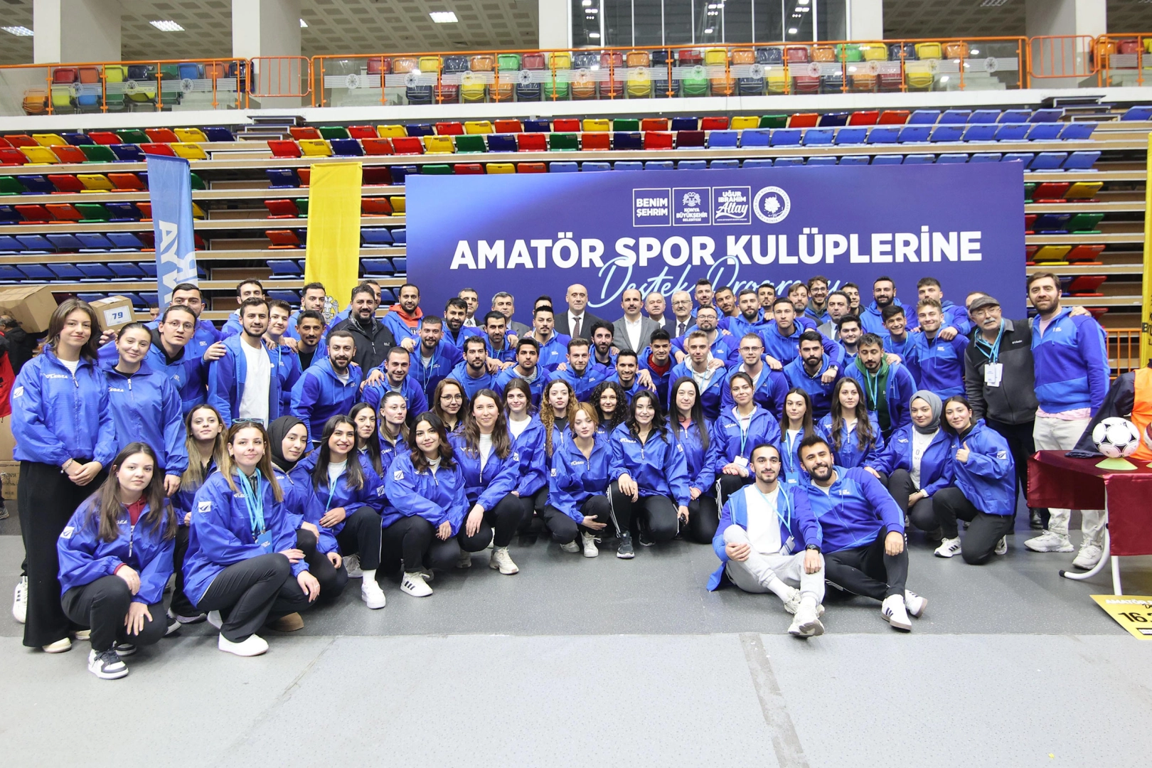 Konya'dan amatör spor kulüplerine 16 milyonluk malzeme desteği