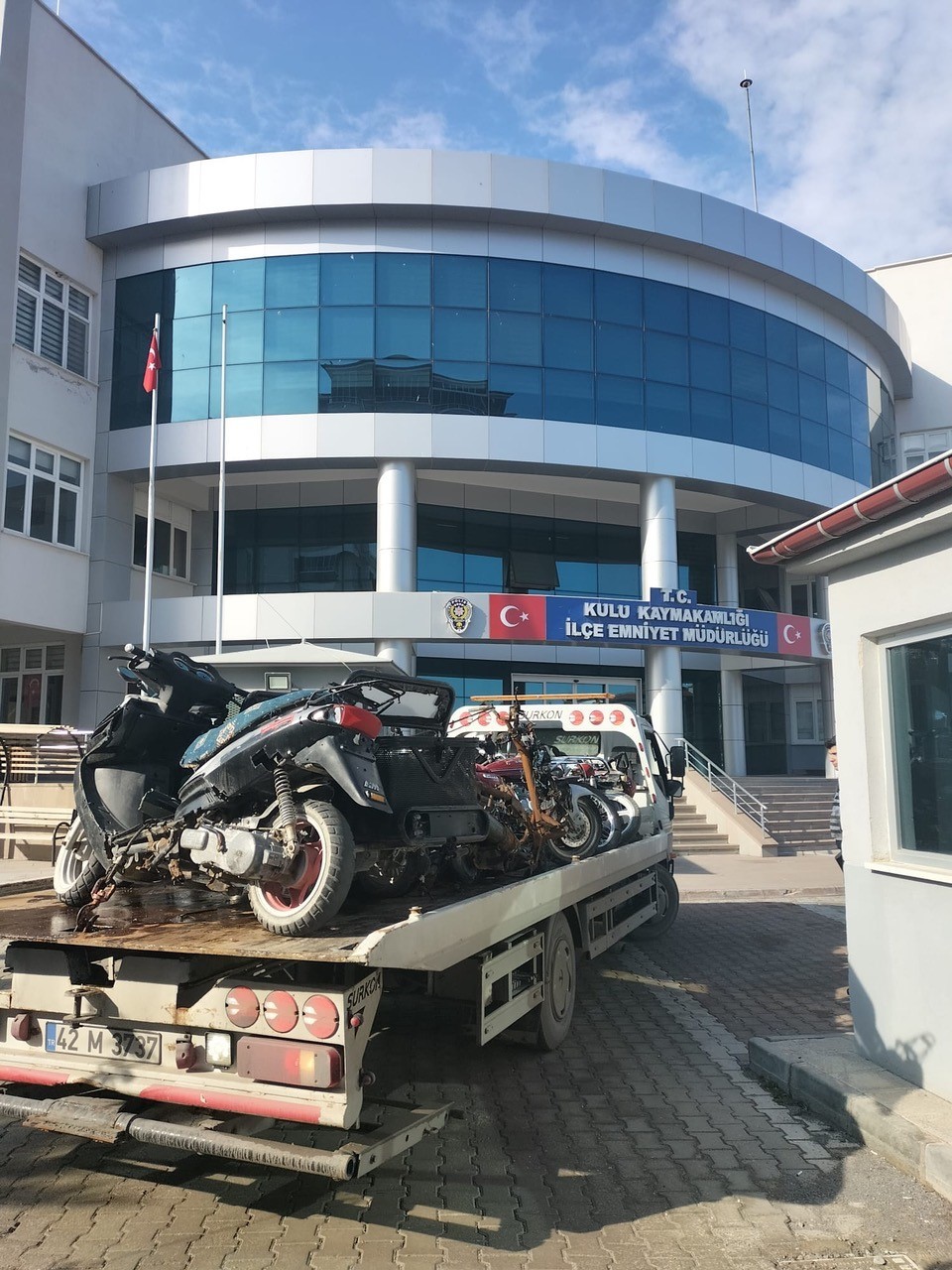 Kuluda Motosiklet Denetimleri Sürüyor