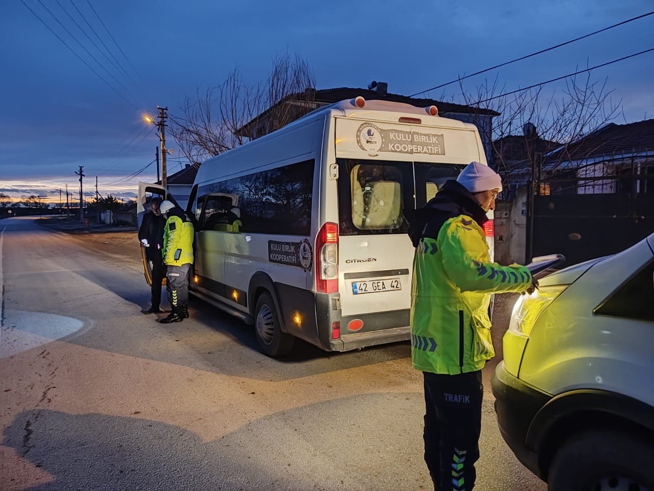 Kuluda Okul Servisleri Denetlendi