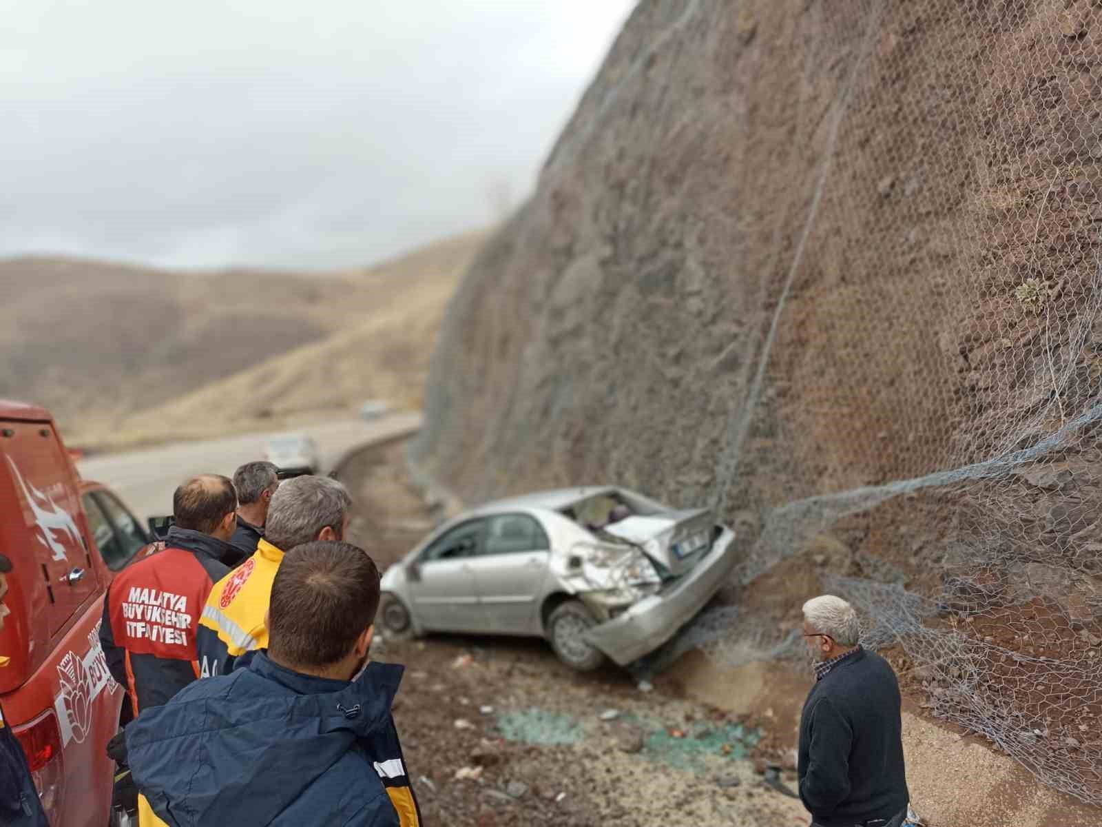 Malatyada Trafik Kazası: 1 Yaralı