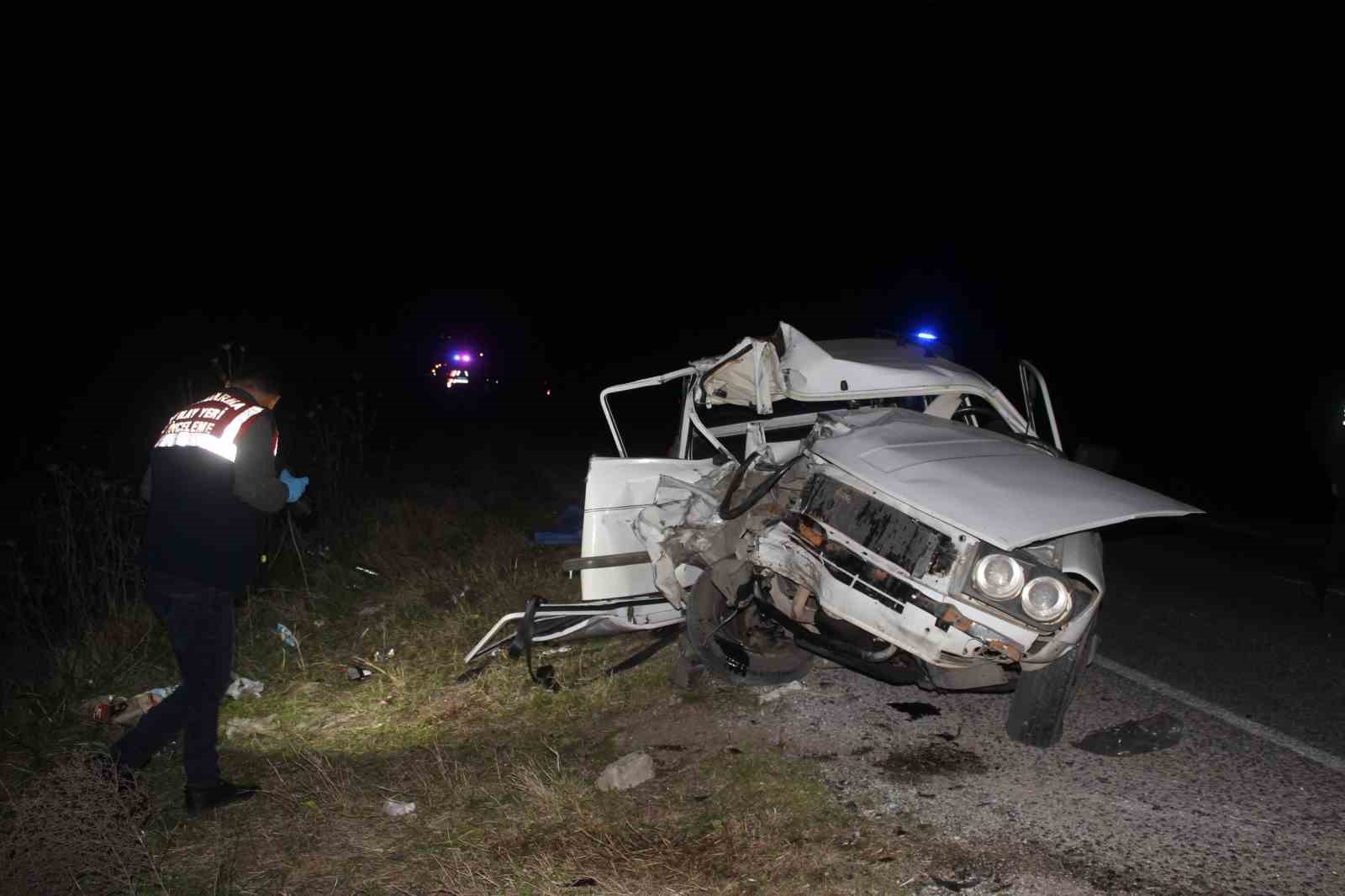 Manisada Feci Kaza: 1 Ölü, 2Si Ağır 3 Yaralı