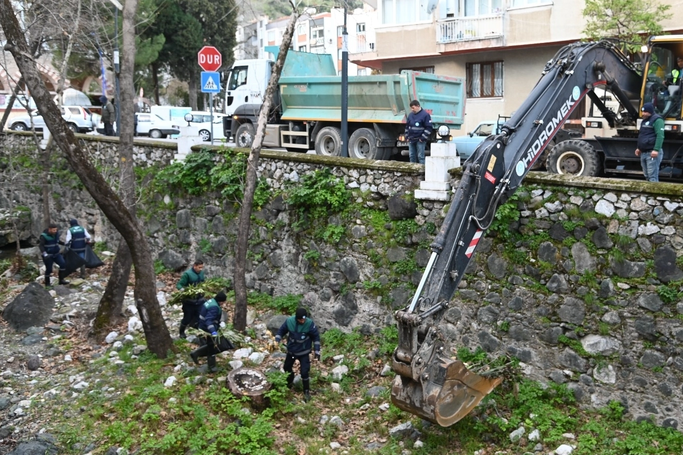 Manisa'da Tarihi Dere'yi kameralar koruyacak