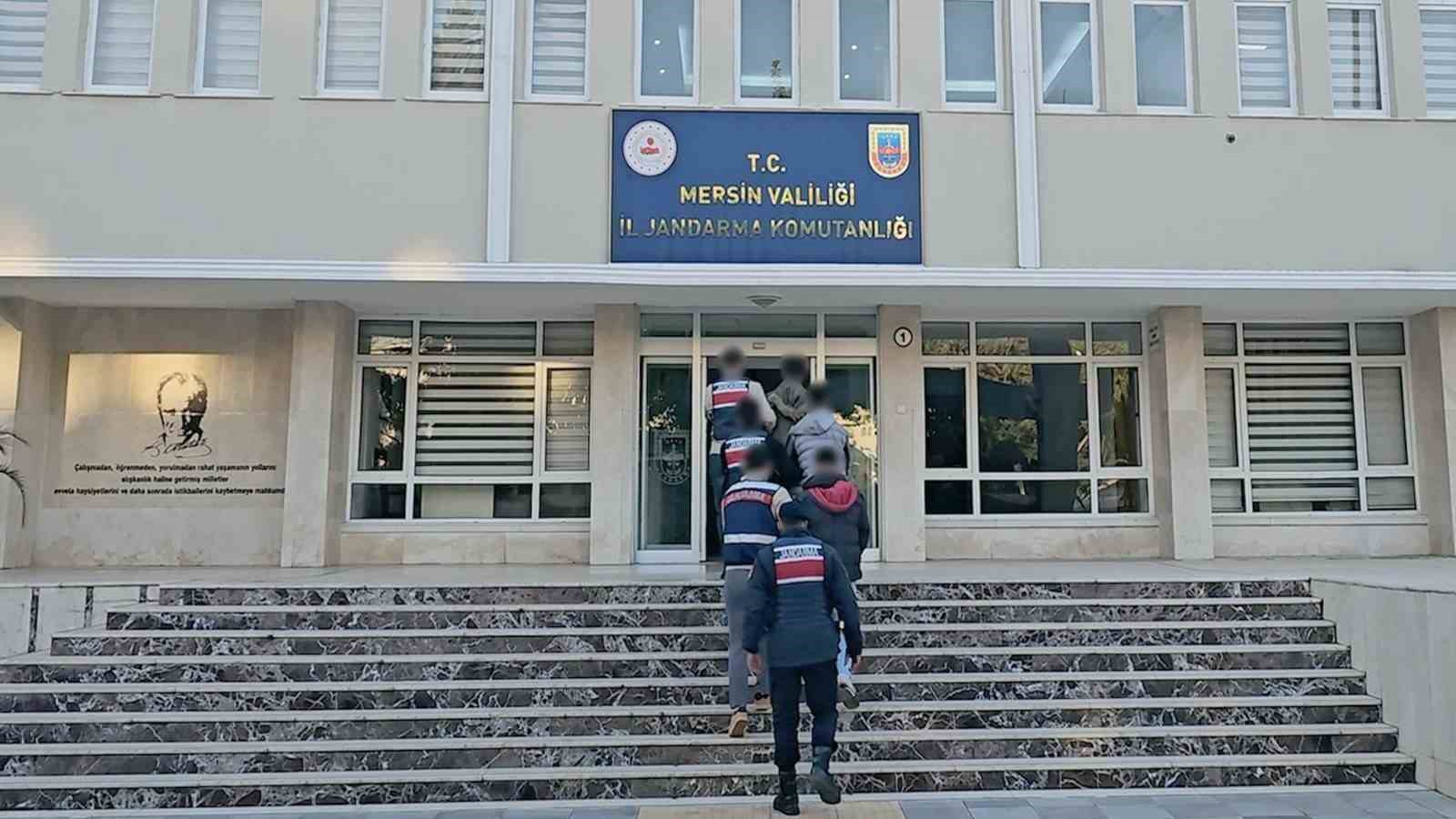 Mersinde Terör Örgütü Pkkya Operasyon: 4 Tutuklama