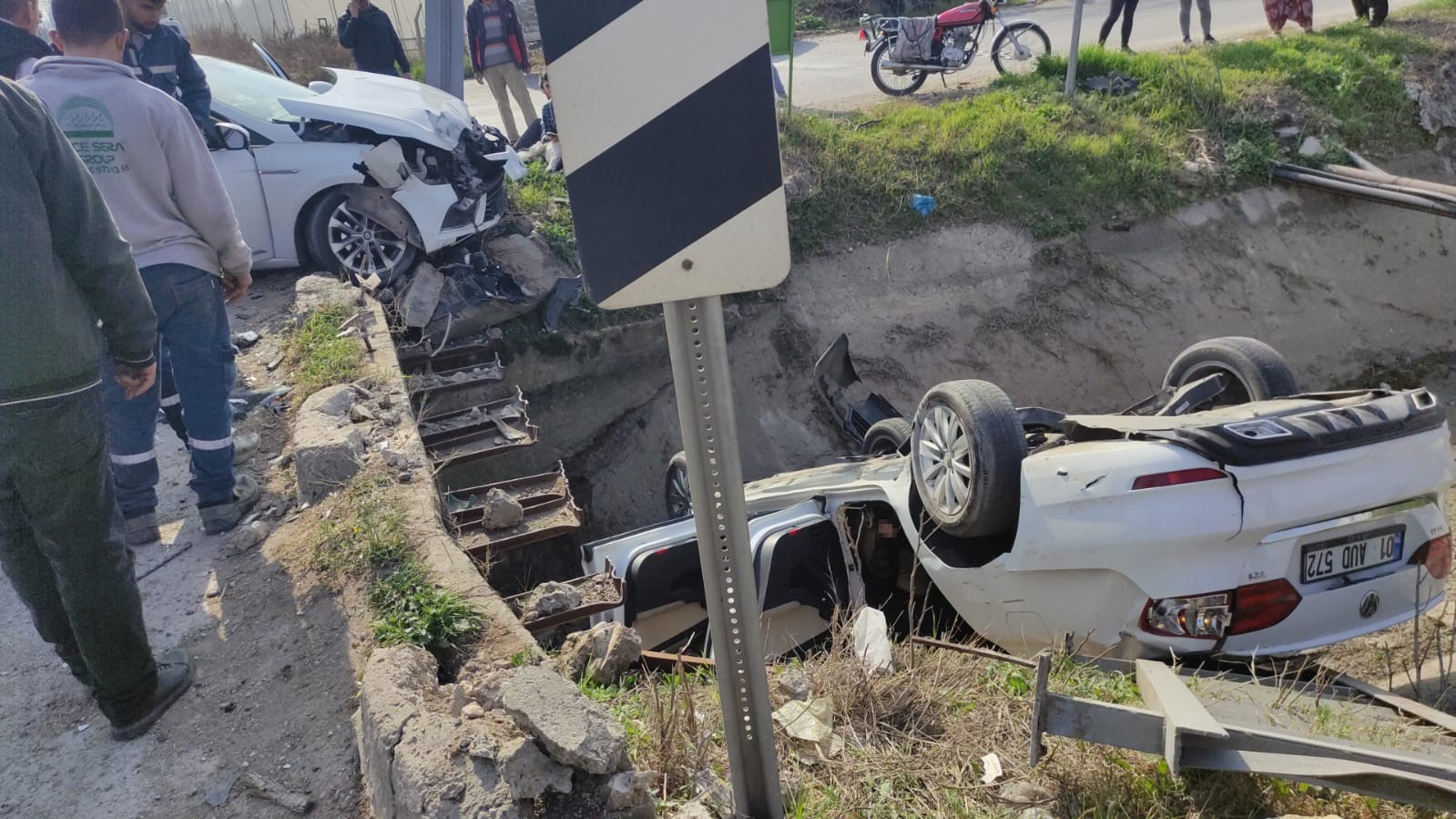 Mersinde Trafik Kazası: 1 Ölü, 3 Yaralı