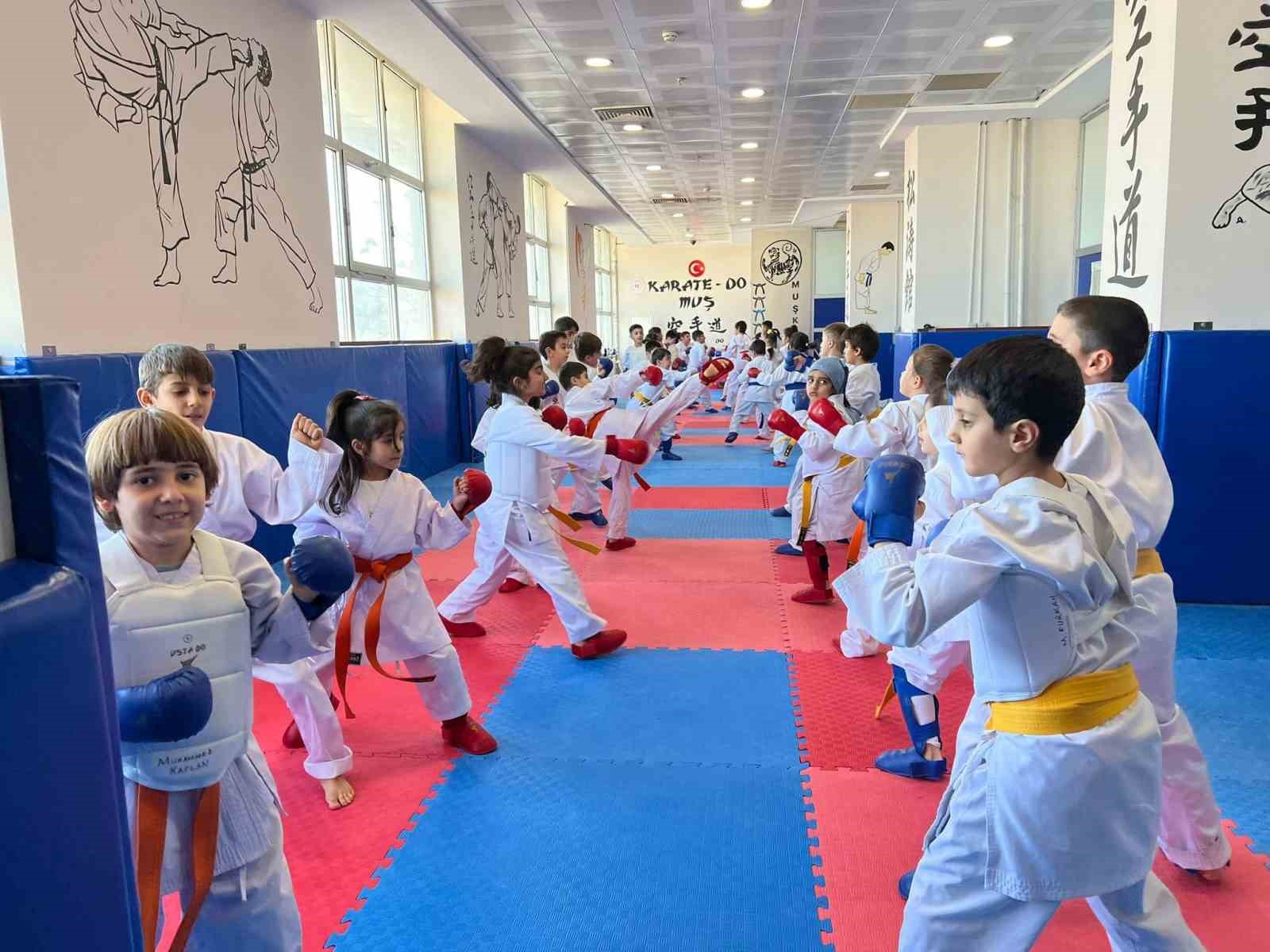 Muşta Karate Kurslarına Yoğun İlgi