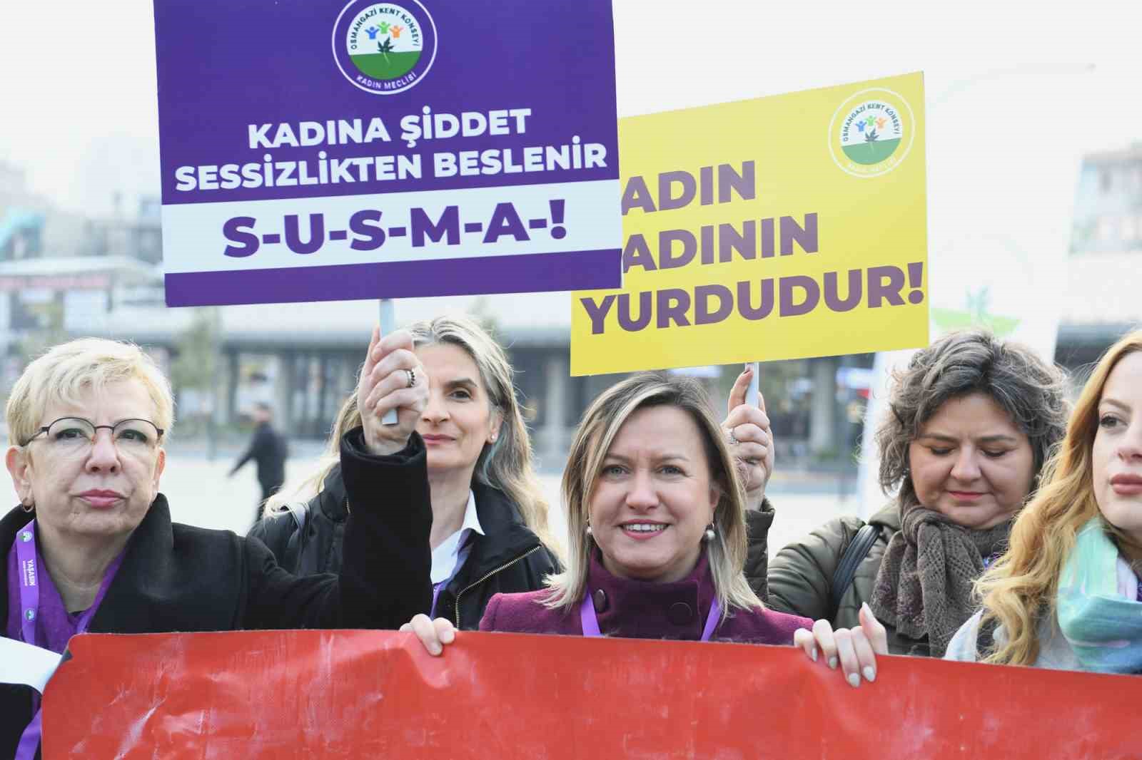 Osmangazide Kadınlar, Şiddete Dur Dedi