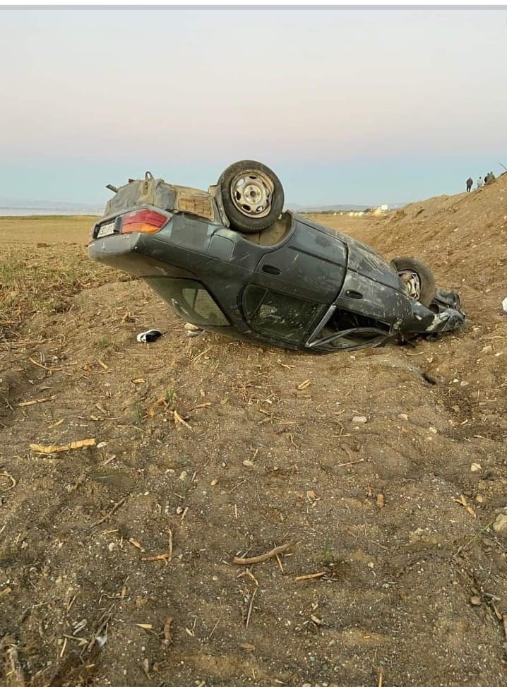 Otomobil Şarampole Devrildi, Sürücü Hayatını Kaybetti