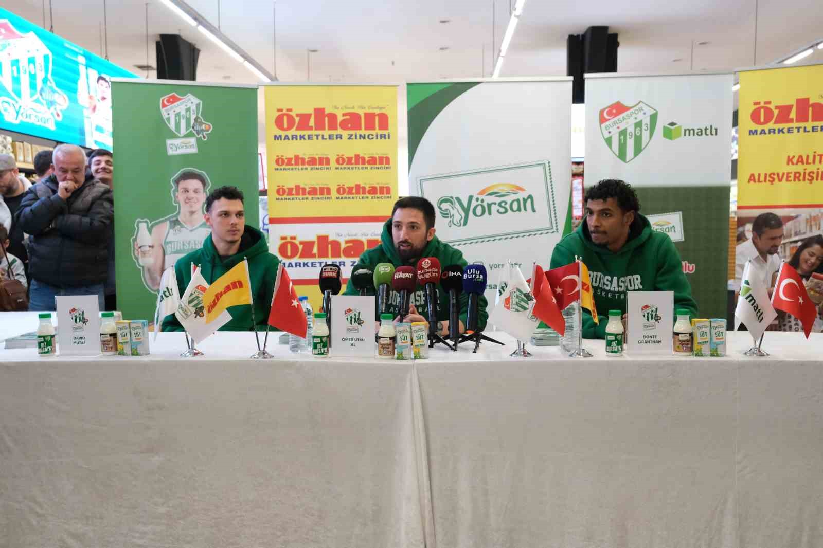 Özhan Market, Bursaspor Yörsanlı Basketbolcuları Ağırladı