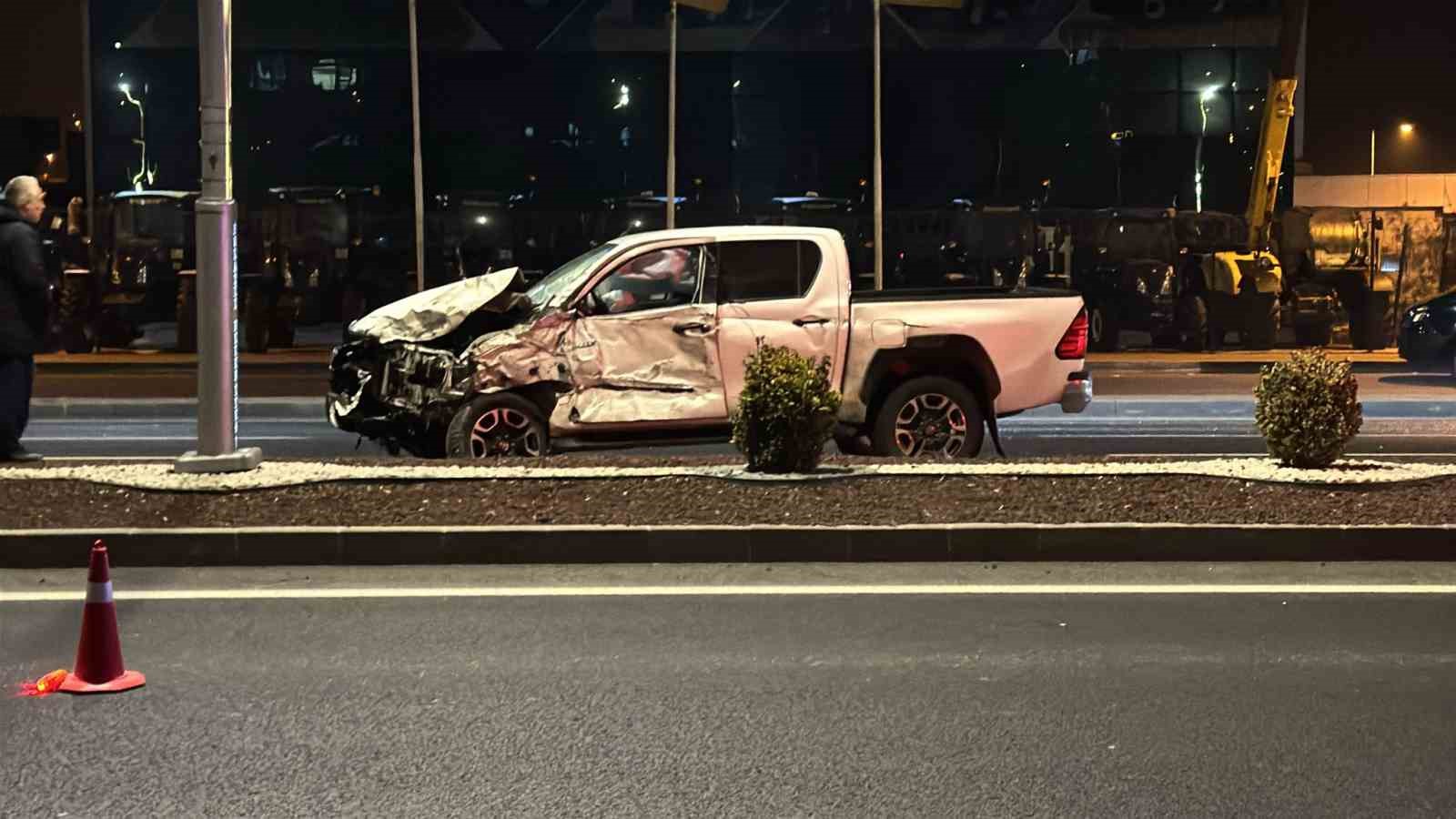 Polatlıda Trafik Kazası: 1İ Ağır 3 Yaralı