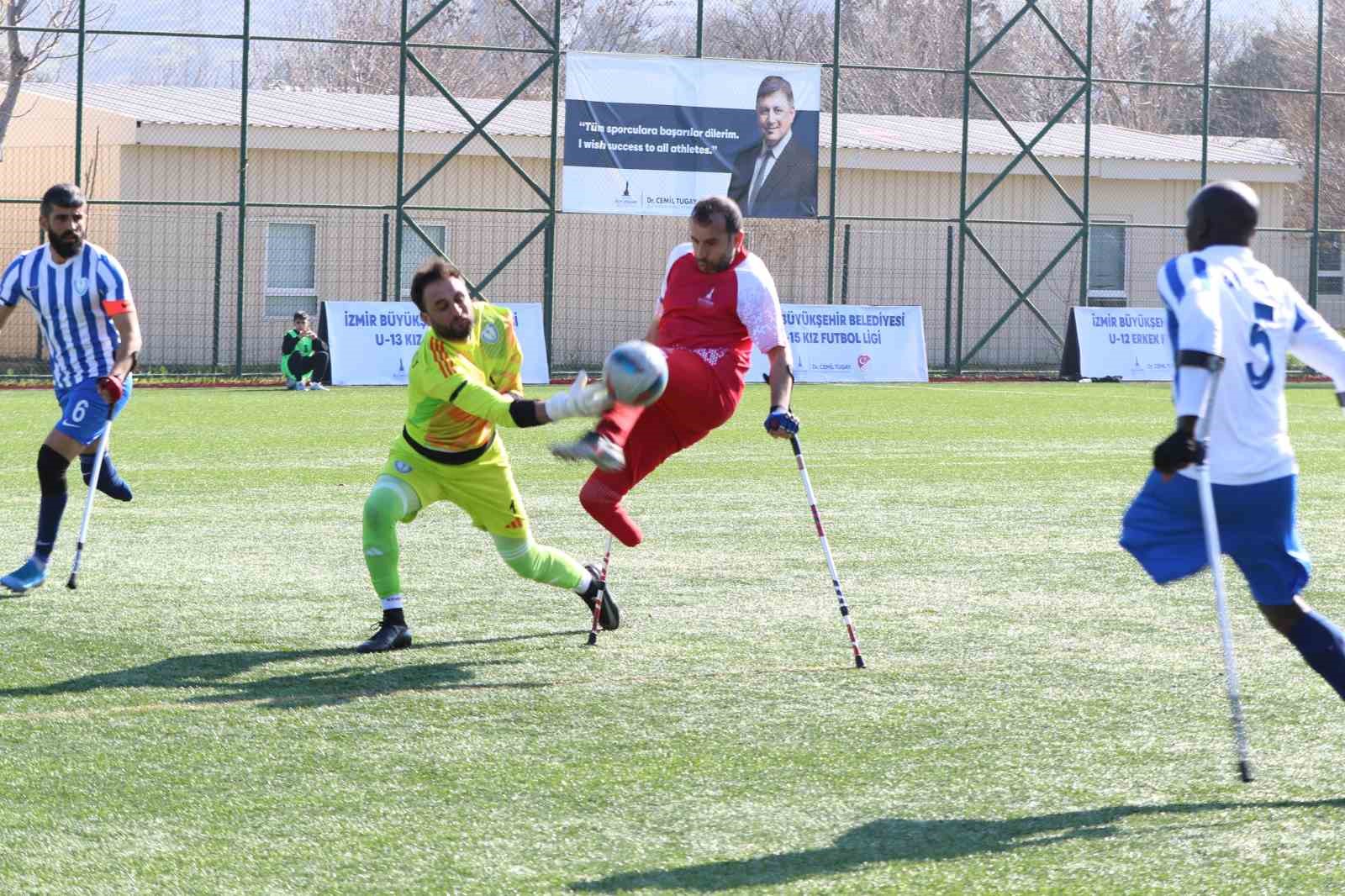 Şahinbey Ampute Tek Atışla Kazandı 1-0