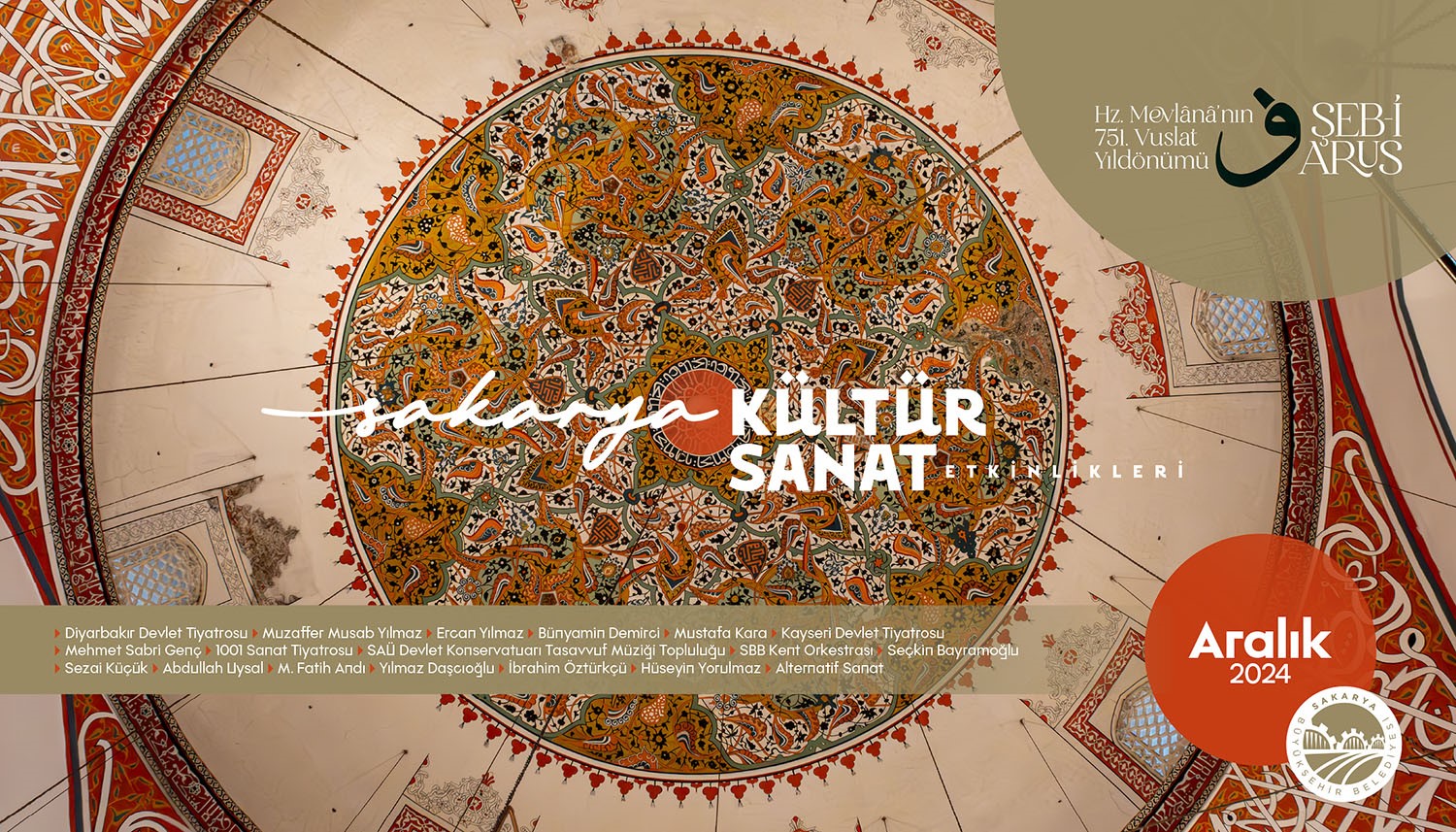 Sakaryada Kültür Ve Sanat Dostları İçin Dolu Dolu Aralık Takvimi