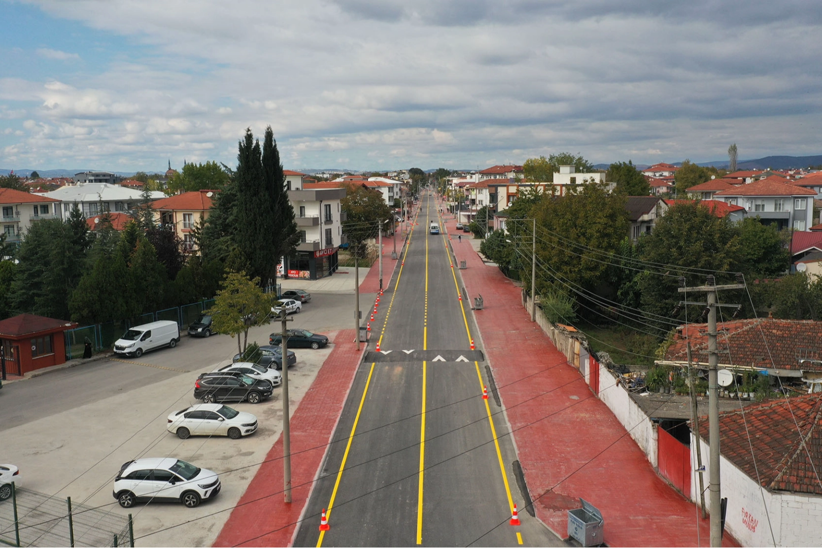 Sakarya'da Küpçüler Caddesi’ne renk katan dokunuş