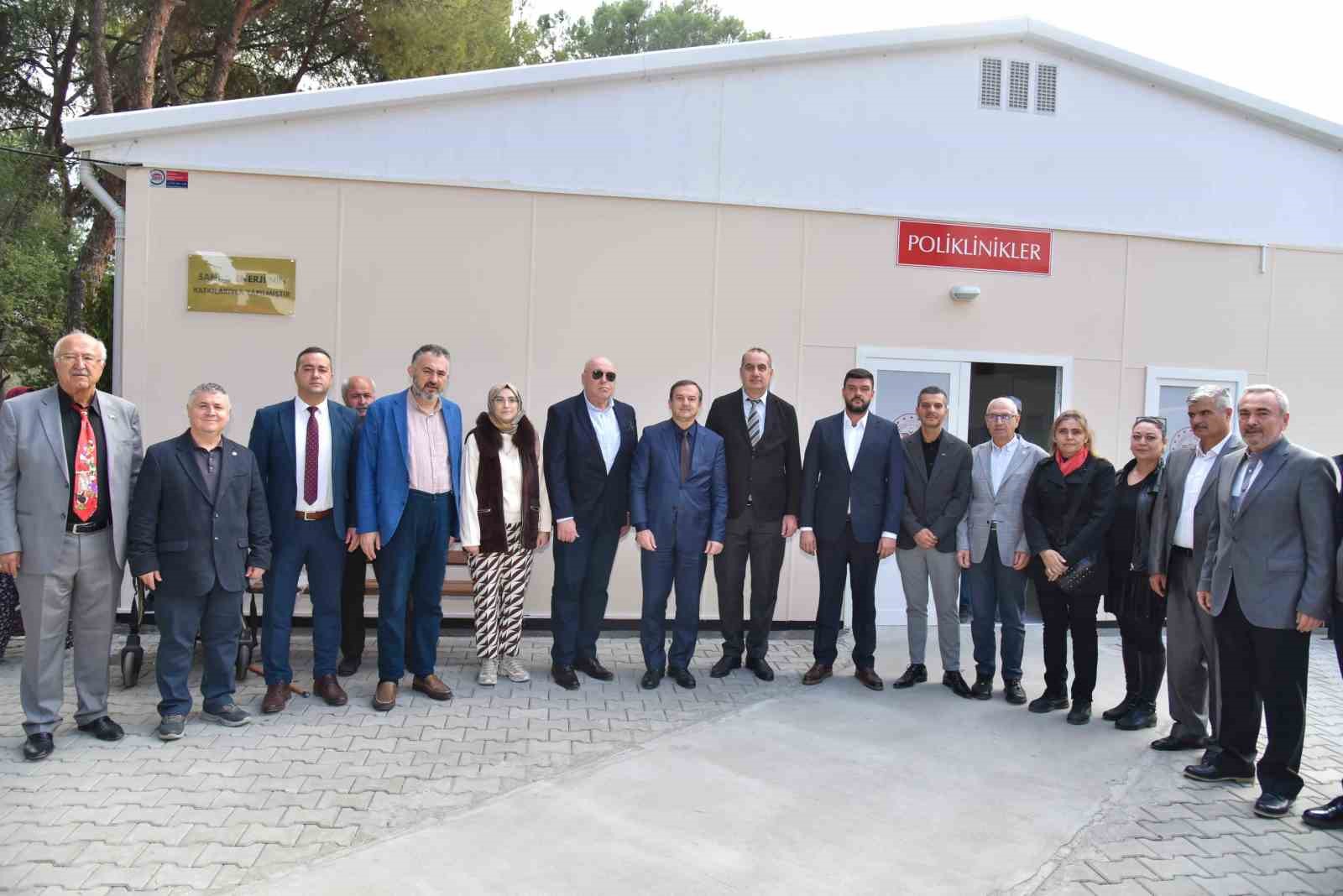 Salihli Devlet Hastanesine ‘Prefabrik Çözüm