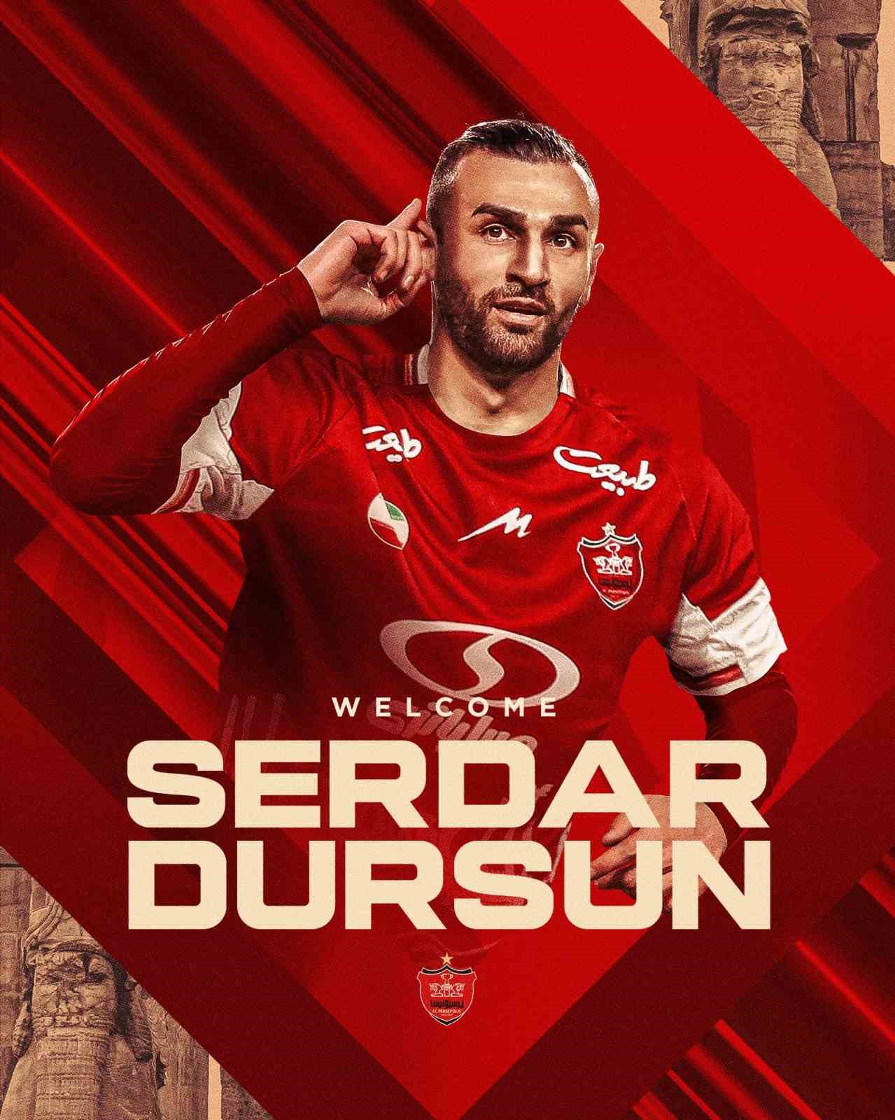 Serdar Dursun, İsmail Kartalın Çalıştırdığı Persepolise Transfer Oldu