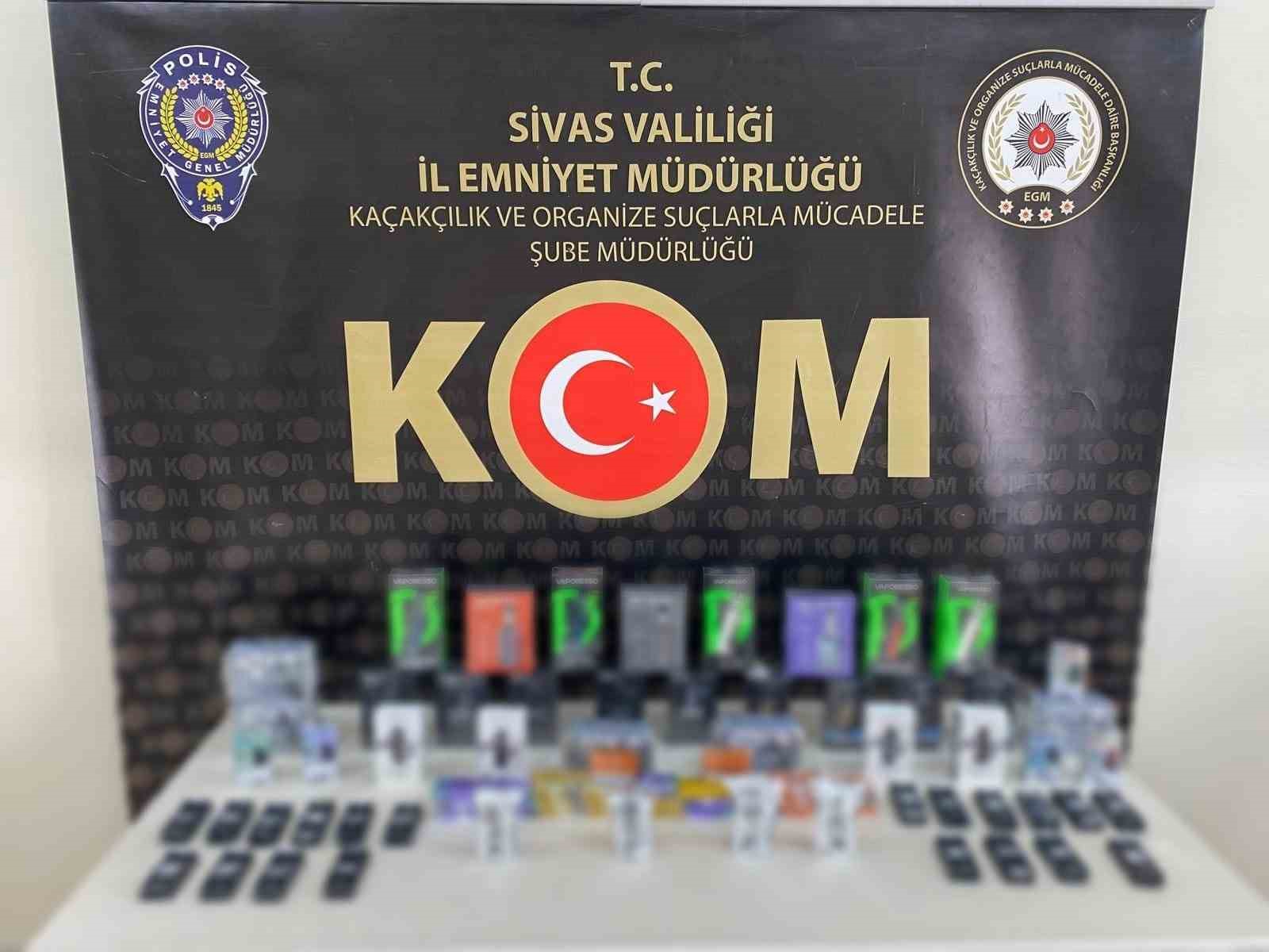 Sivasta Kaçakçılığa Polis Engeli