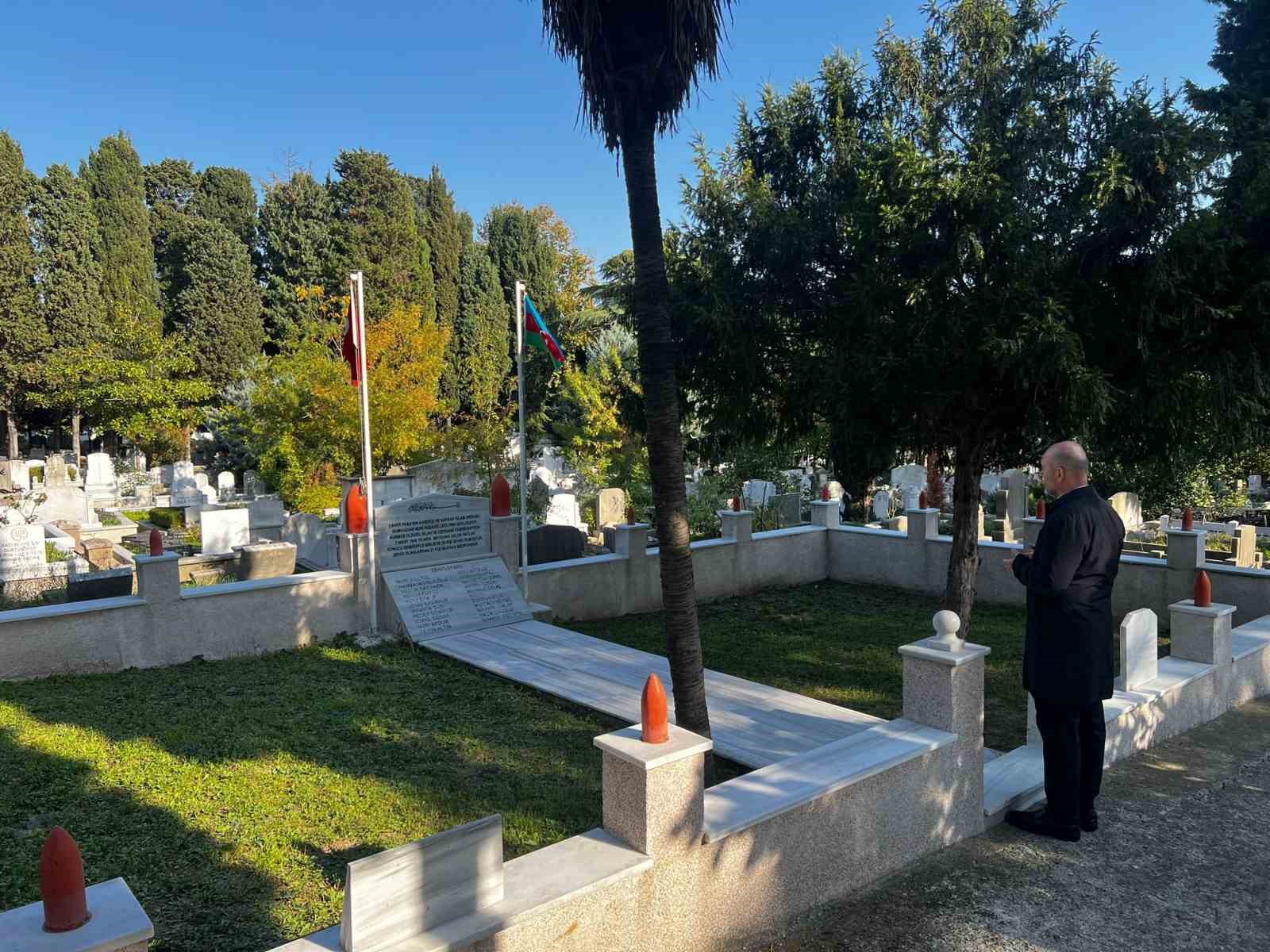 Soyludan Cumhuriyetin 101. Yıldönümünde Türk Savunma Sanayisinin Mimarı Nuri Killigil Paşanın Mezarına Ziyaret