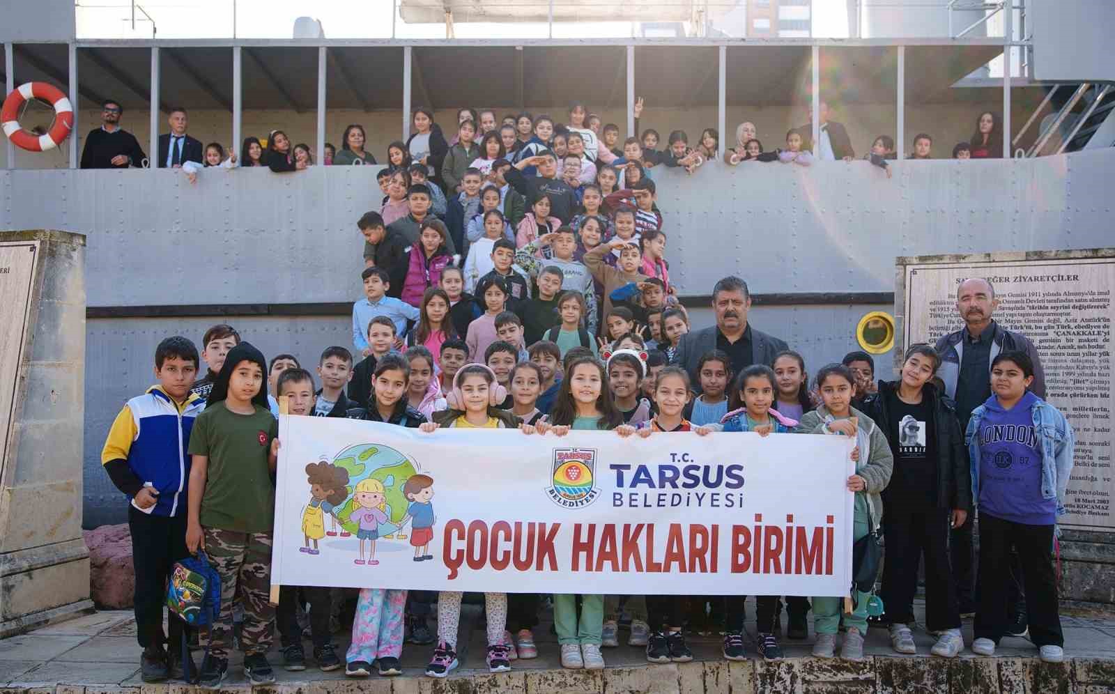 Tarsusta Çocuklar Haklarını Eğlenerek Öğrendi