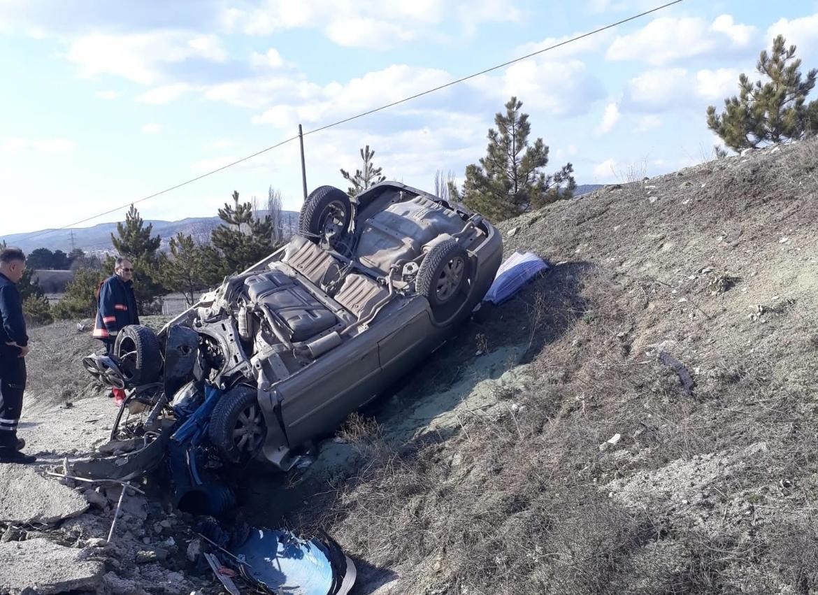 Tavşanlıda Trafik Kazası: 1 Ölü