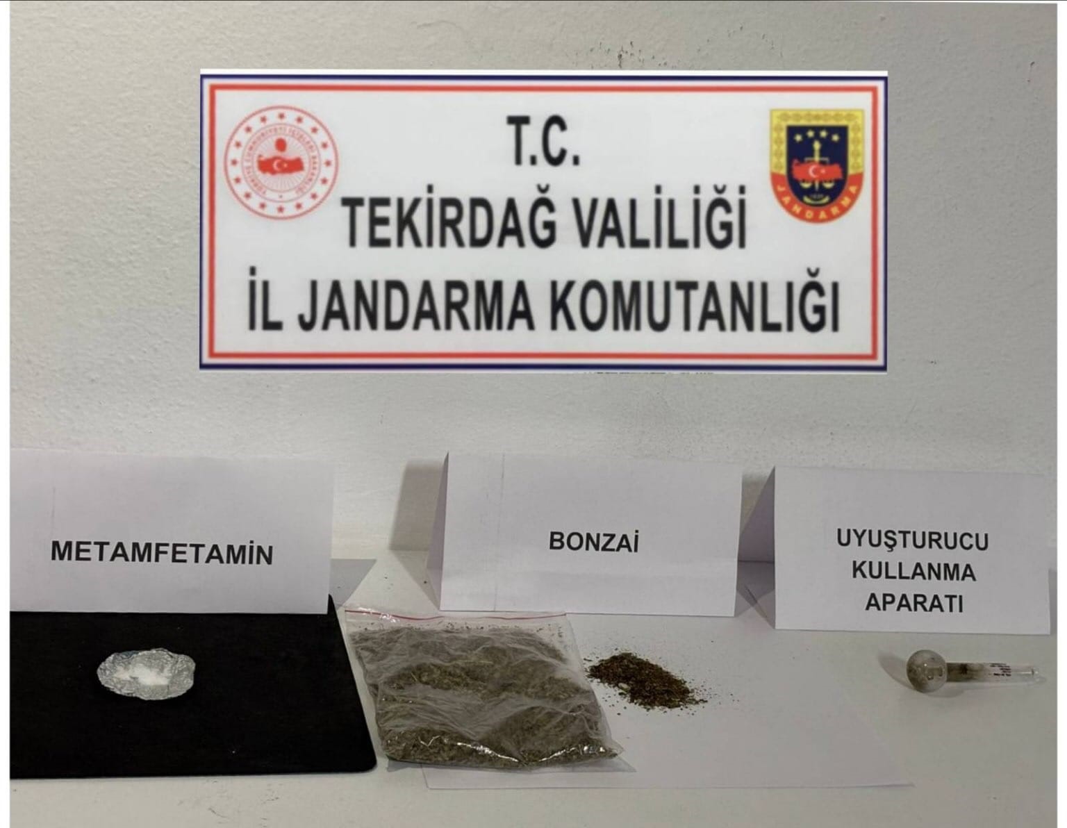 Tekirdağda Jandarma Ekiplerinden Uyuşturucuya Geçit Yok