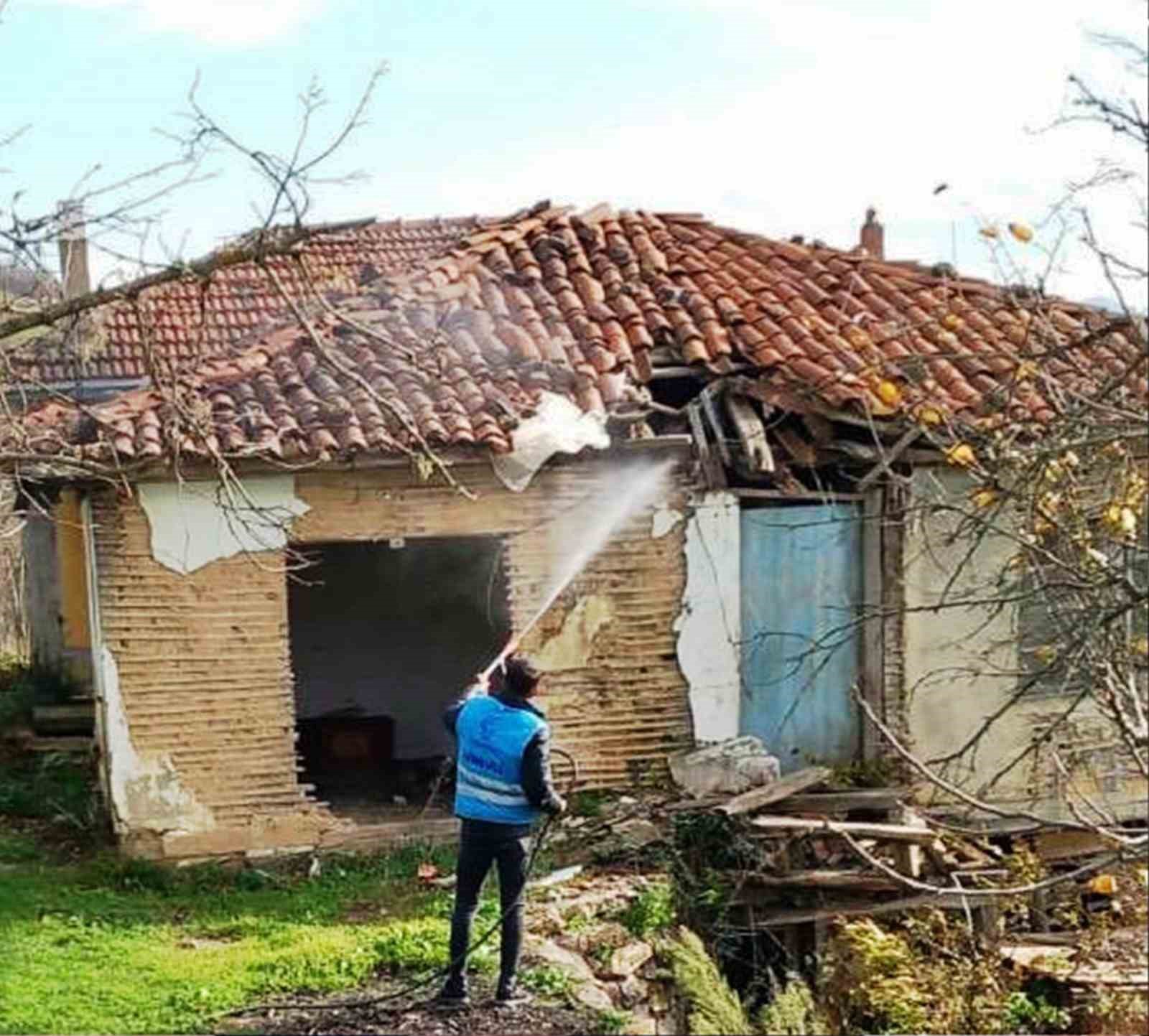 Tekkeköyde İstilacı Kahverengi Kokarcaya Karşı Savaş Açıldı