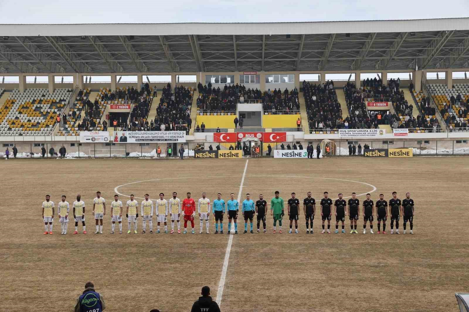 Tff 3. Lig: Muş Spor:  2 - Hopaspor: 0