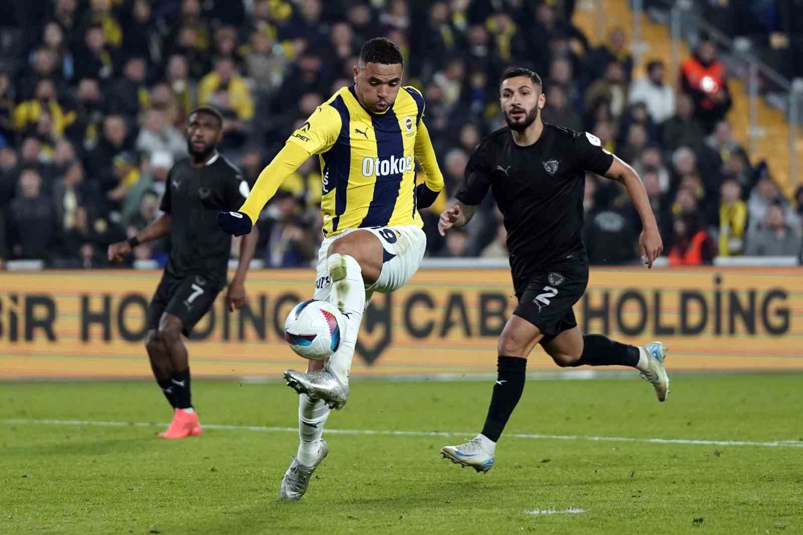 Trendyol Süper Lig: Fenerbahçe: 2 - Atakaş Hatayspor: 1 (Maç Sonucu)