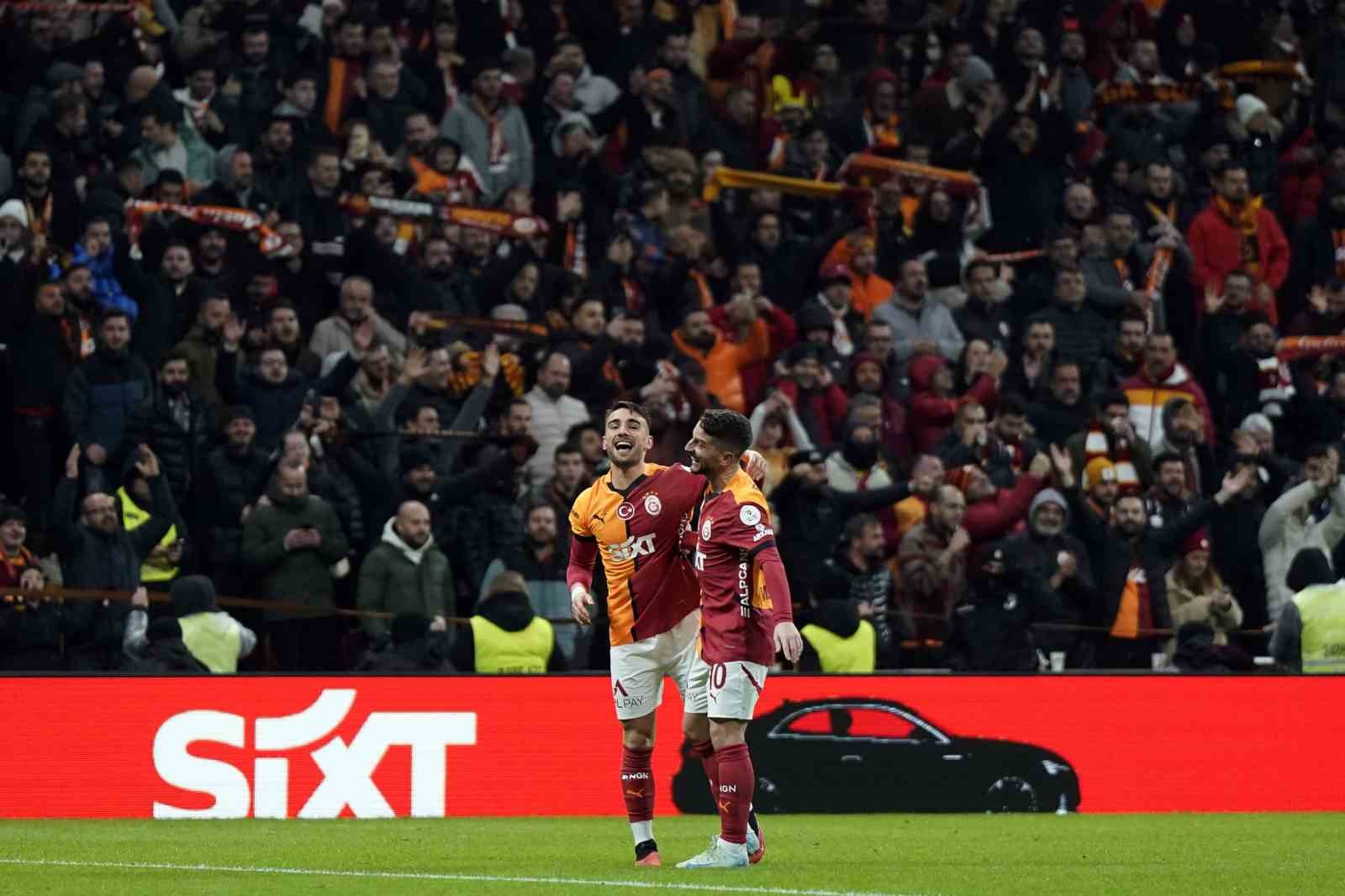 Trendyol Süper Lig: Galatasaray: 2 - Göztepe: 1 (Maç Sonucu)