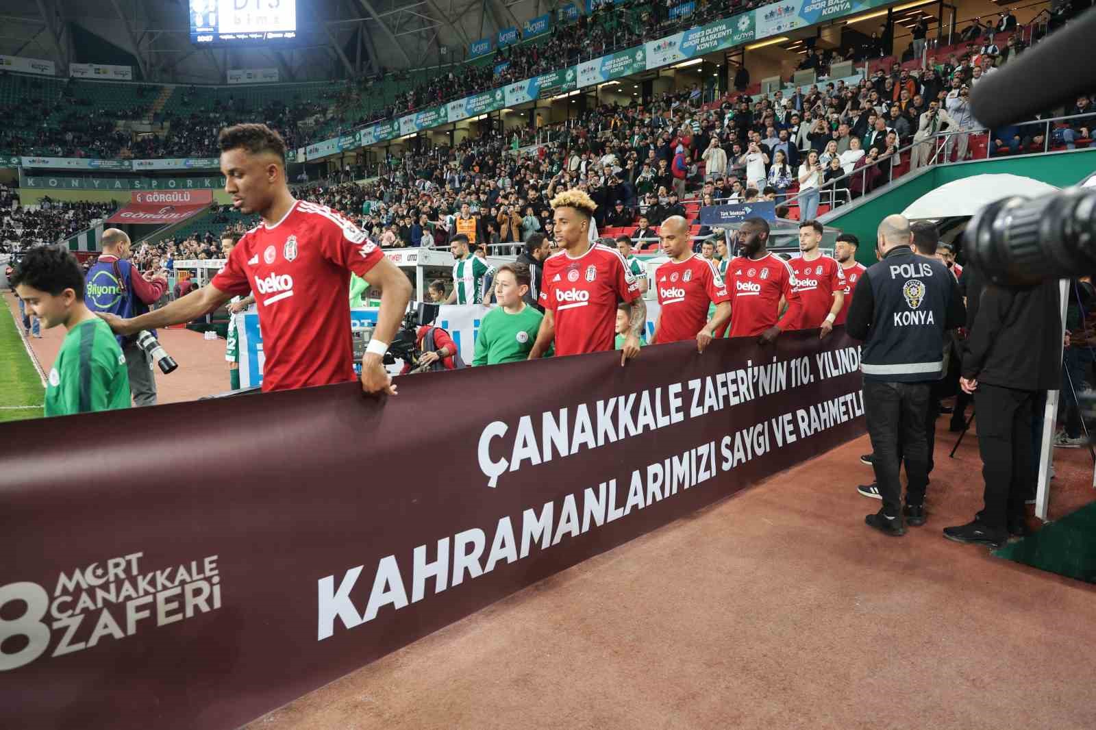 Trendyol Süper Lig: Konyaspor: 0 - Beşiktaş: 0 (Maç Devam Ediyor)