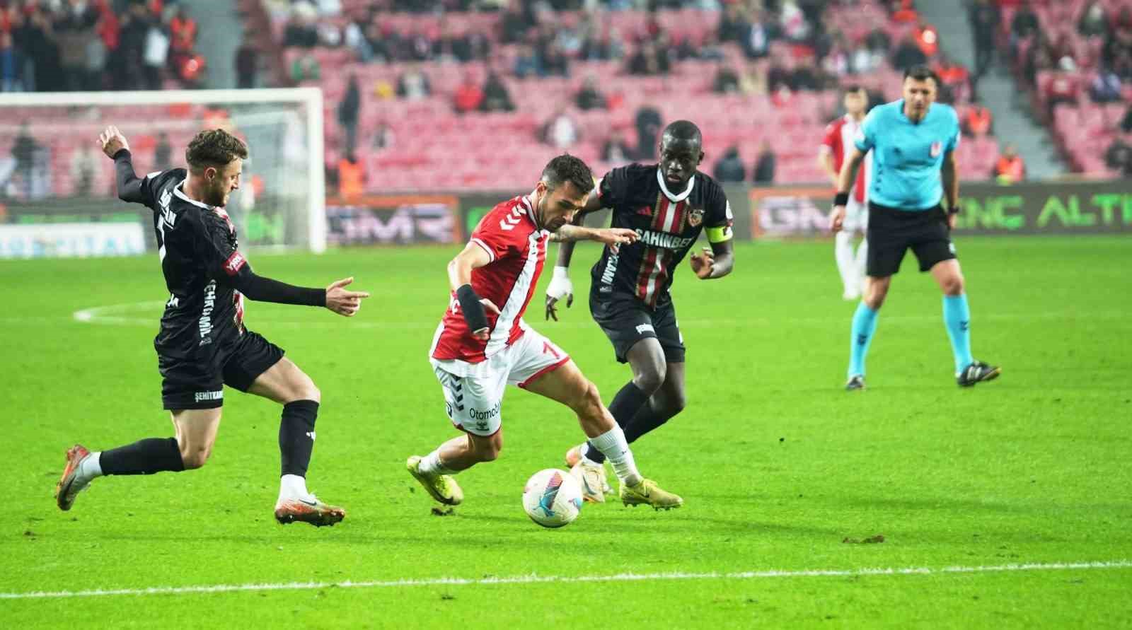 Trendyol Süper Lig: Samsunspor: 2 - Gaziantep Fk: 1 (Maç Sonucu)