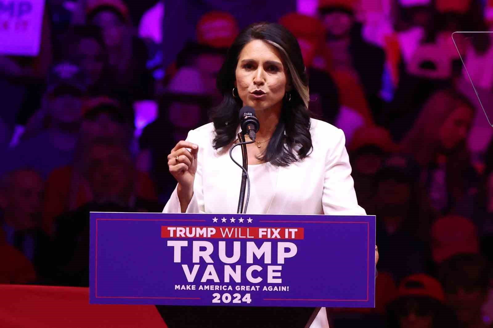 Trump, Ulusal İstihbarat Direktörü Olarak Eski Demokrat Kongre Üyesi Tulsi Gabbardı Seçti