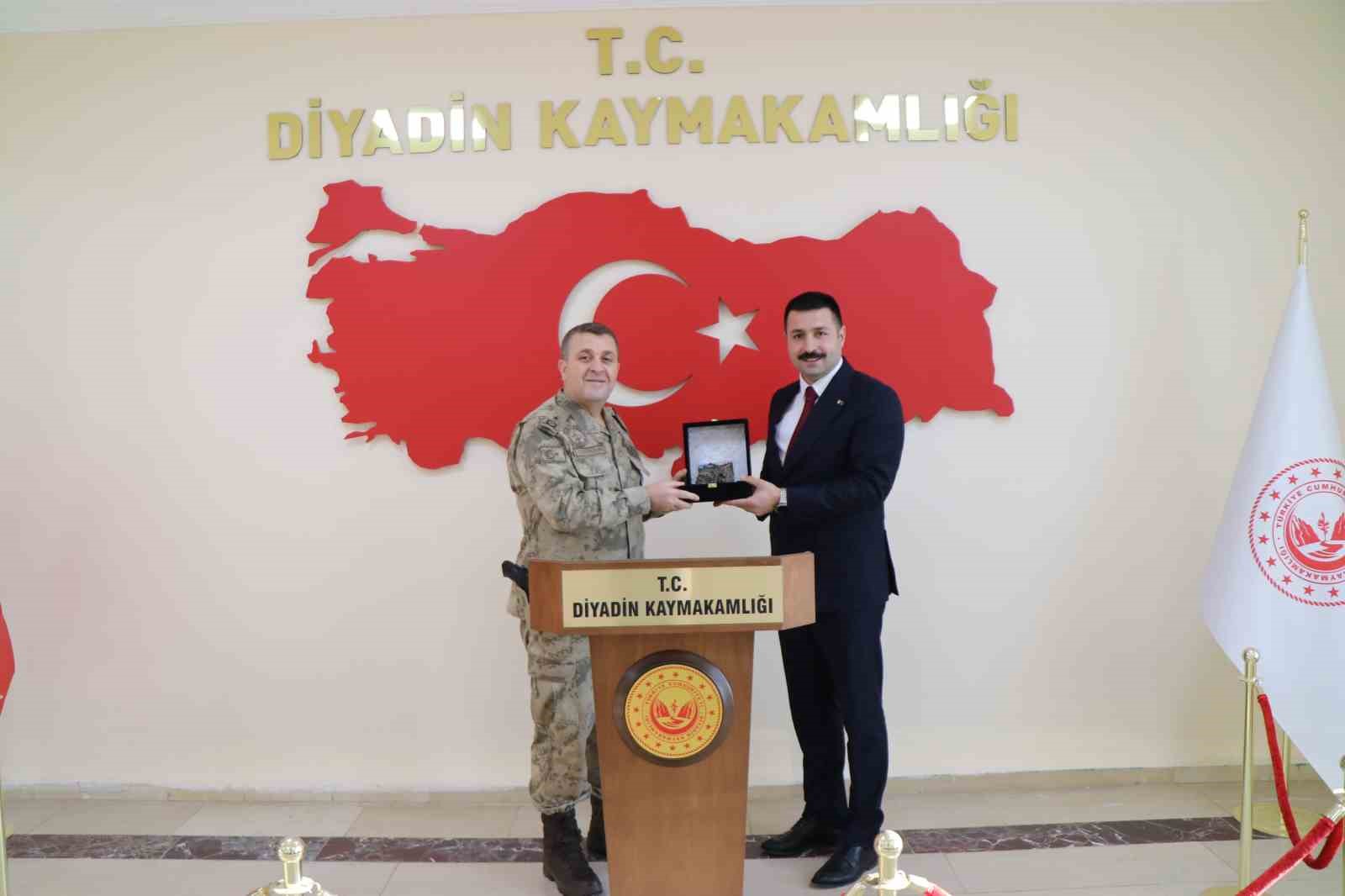 Tuğgeneral Kiperden, Kaymakam Karaliye Ziyaret