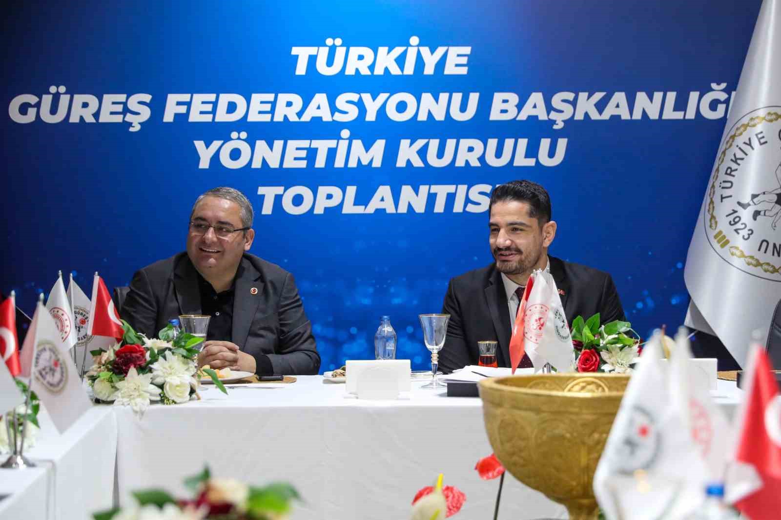 Türkiye Güreş Federasyonu Yönetim Kurulu, İlk Toplantısını Gerçekleştirdi