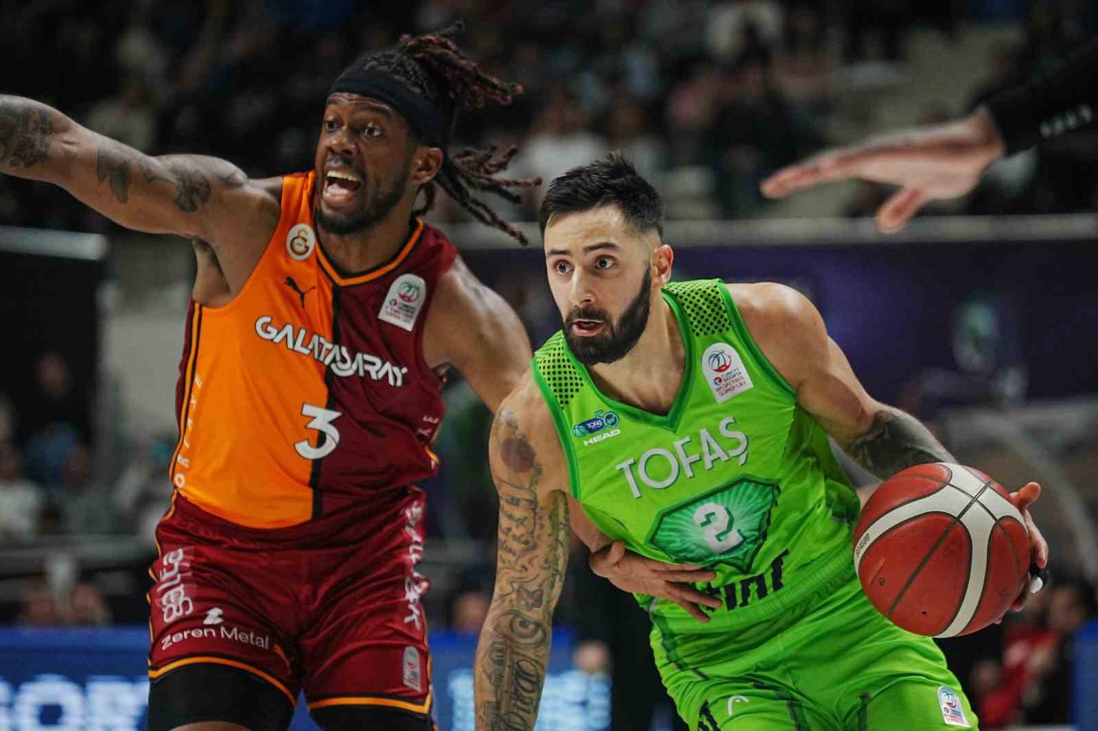 Türkiye Sigorta Basketbol Süper Ligi: Tofaş: 88 - Galatasaray: 83