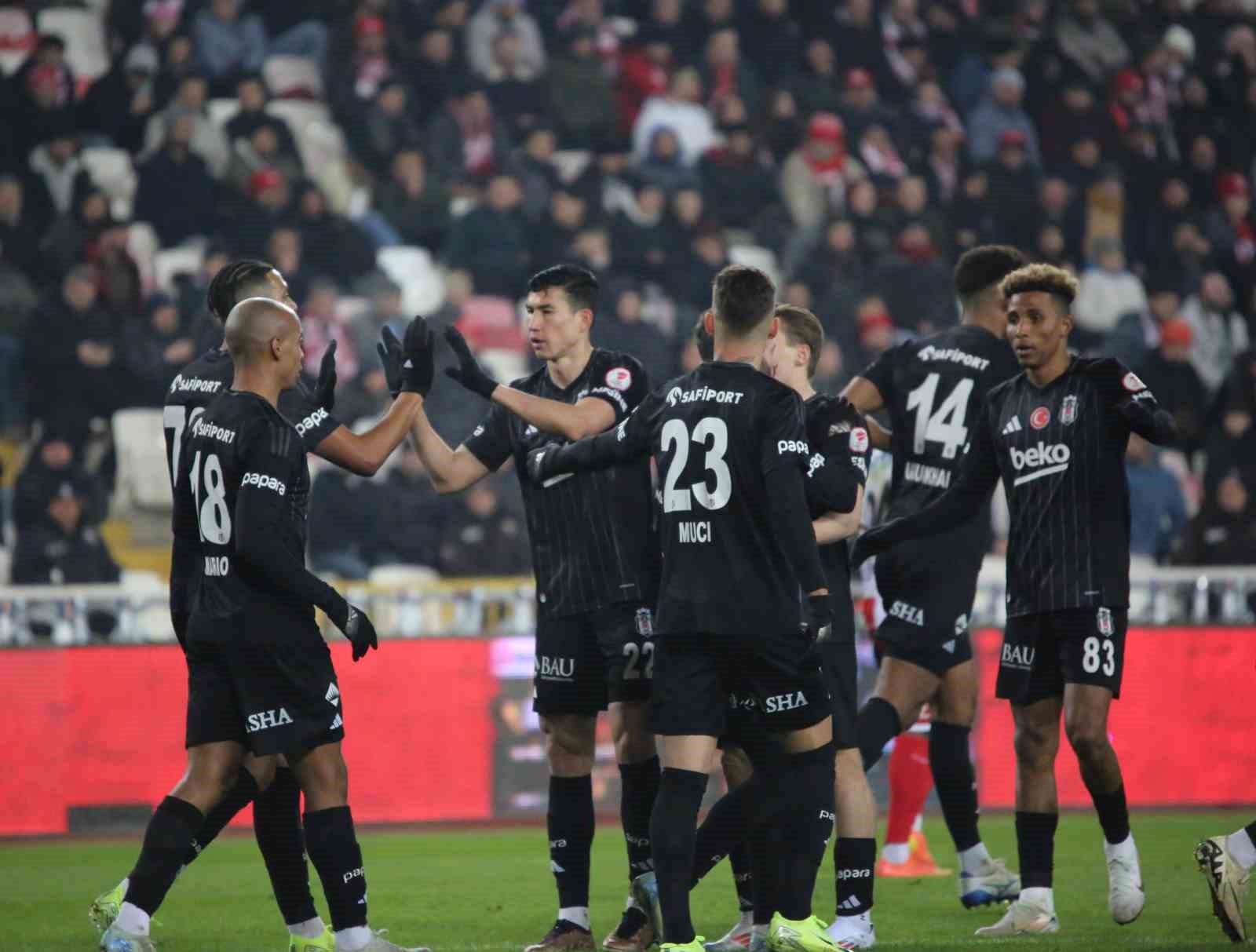 Türkiye Ziraat Kupası: Sivasspor: 0  - Beşiktaş: 1 (İlk Yarı)