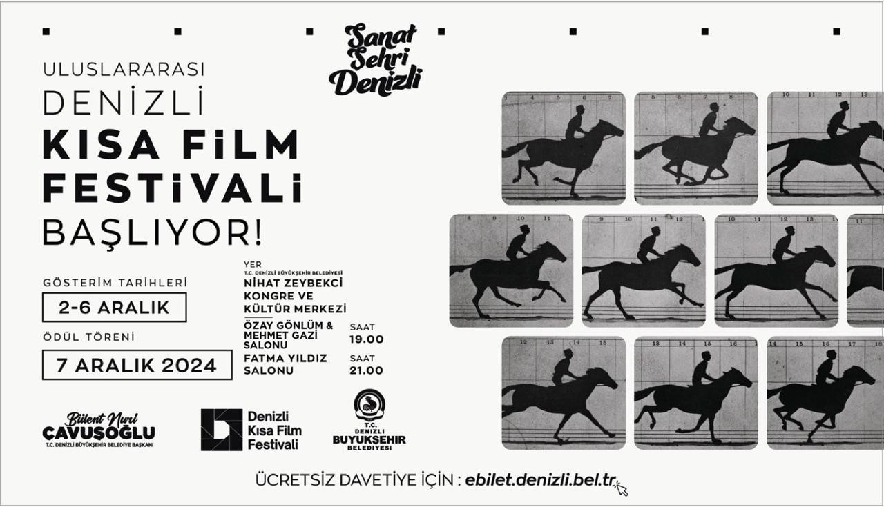 Uluslararası Denizli Kısa Film Festivali Biletlerine Yoğun İlgi