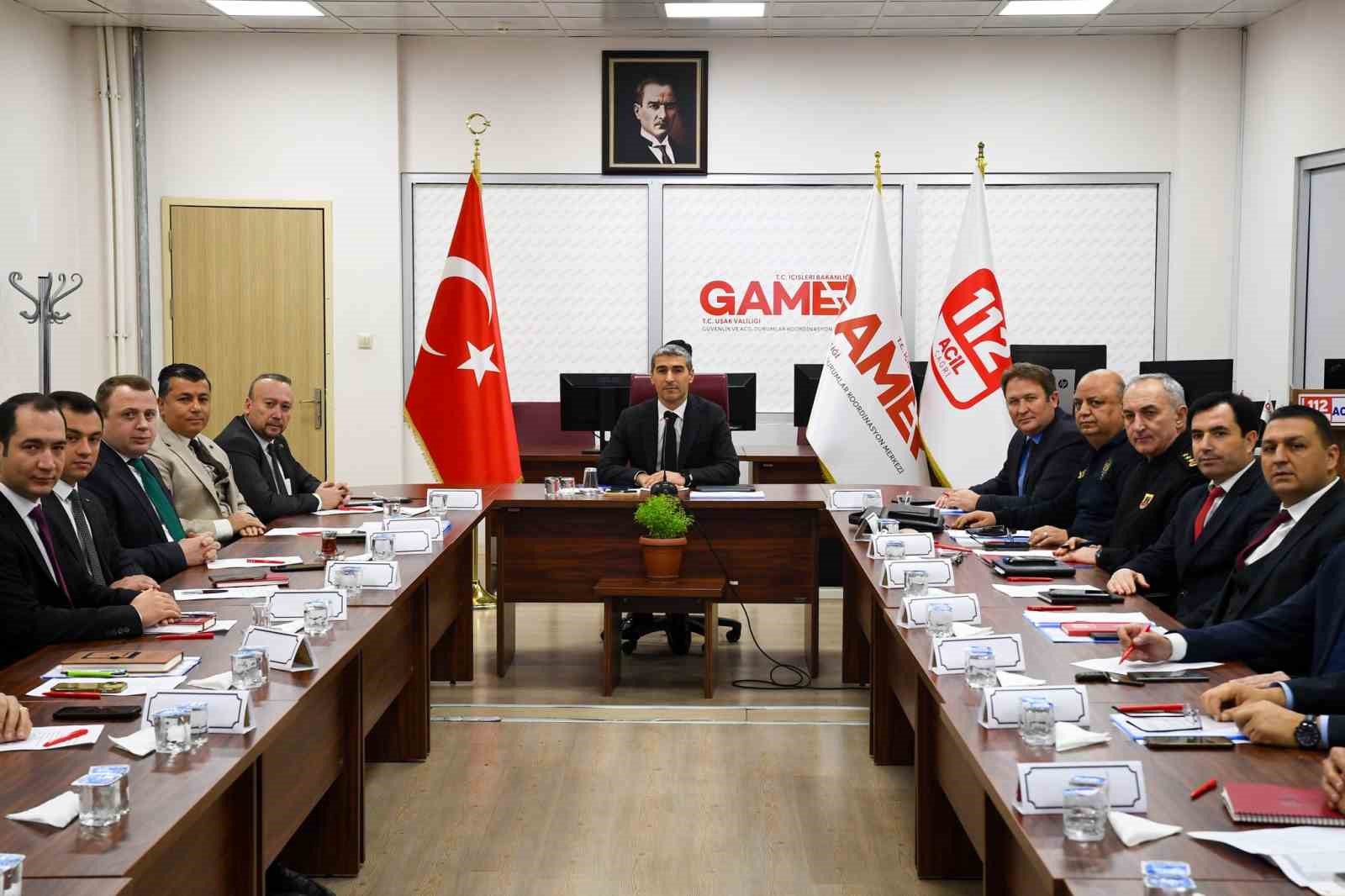 Uşakta Gamer Yıllık İzleme, Değerlendirme Ve Koordinasyon Kurulu Toplantısı Yapıldı