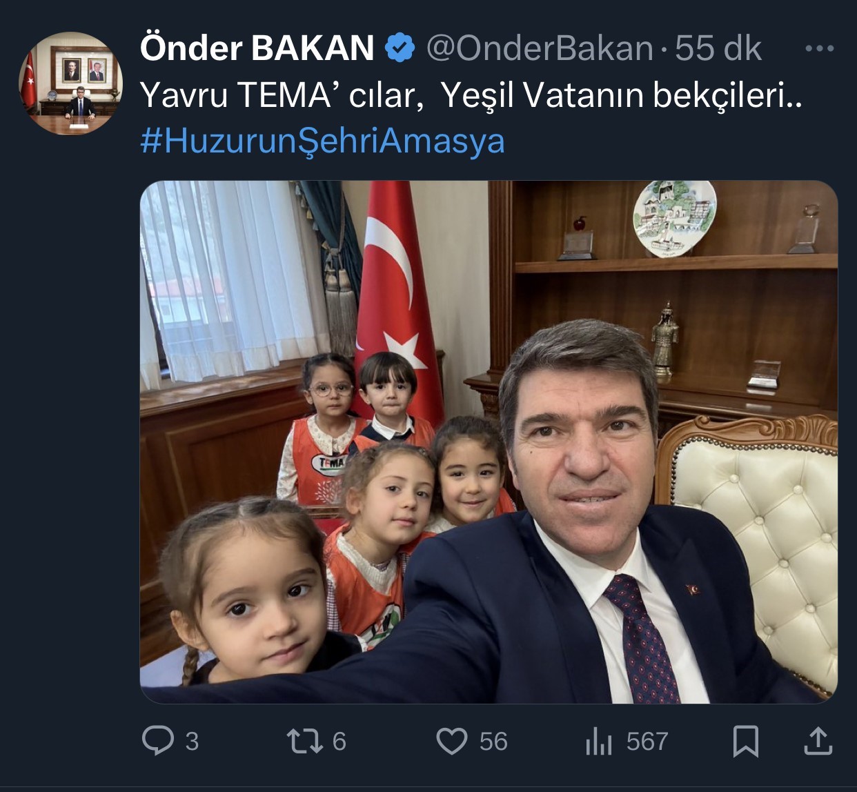 Vali Önder Bakandan Yavru Temacılar İle Özçekim