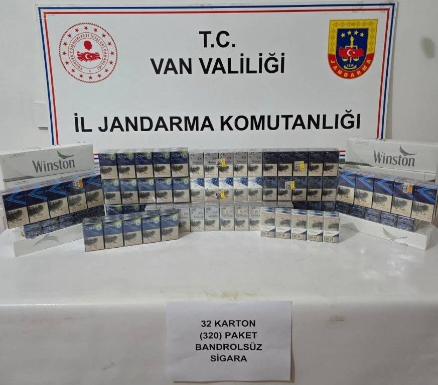 Vanda 860 Paket Kaçak Sigara Ele Geçirildi