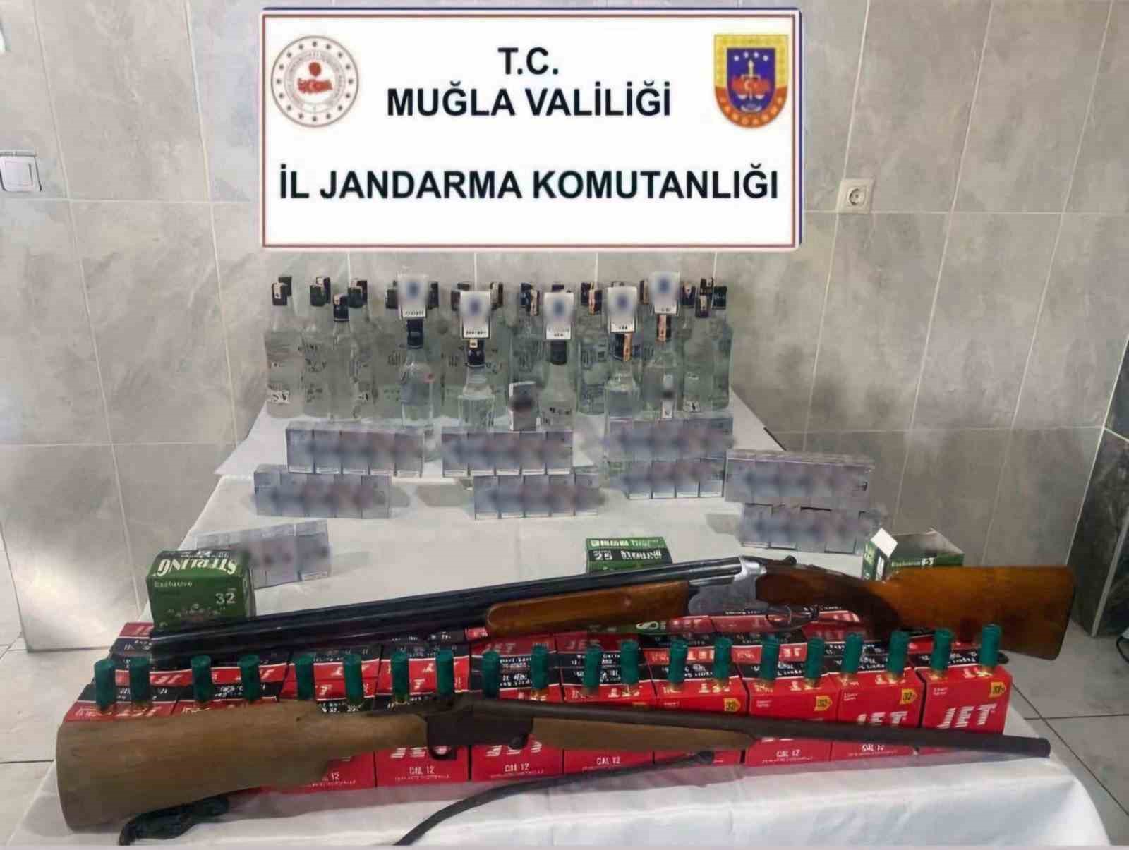 Yatağanda Kaçak Alkol Ve Sigara Operasyonu