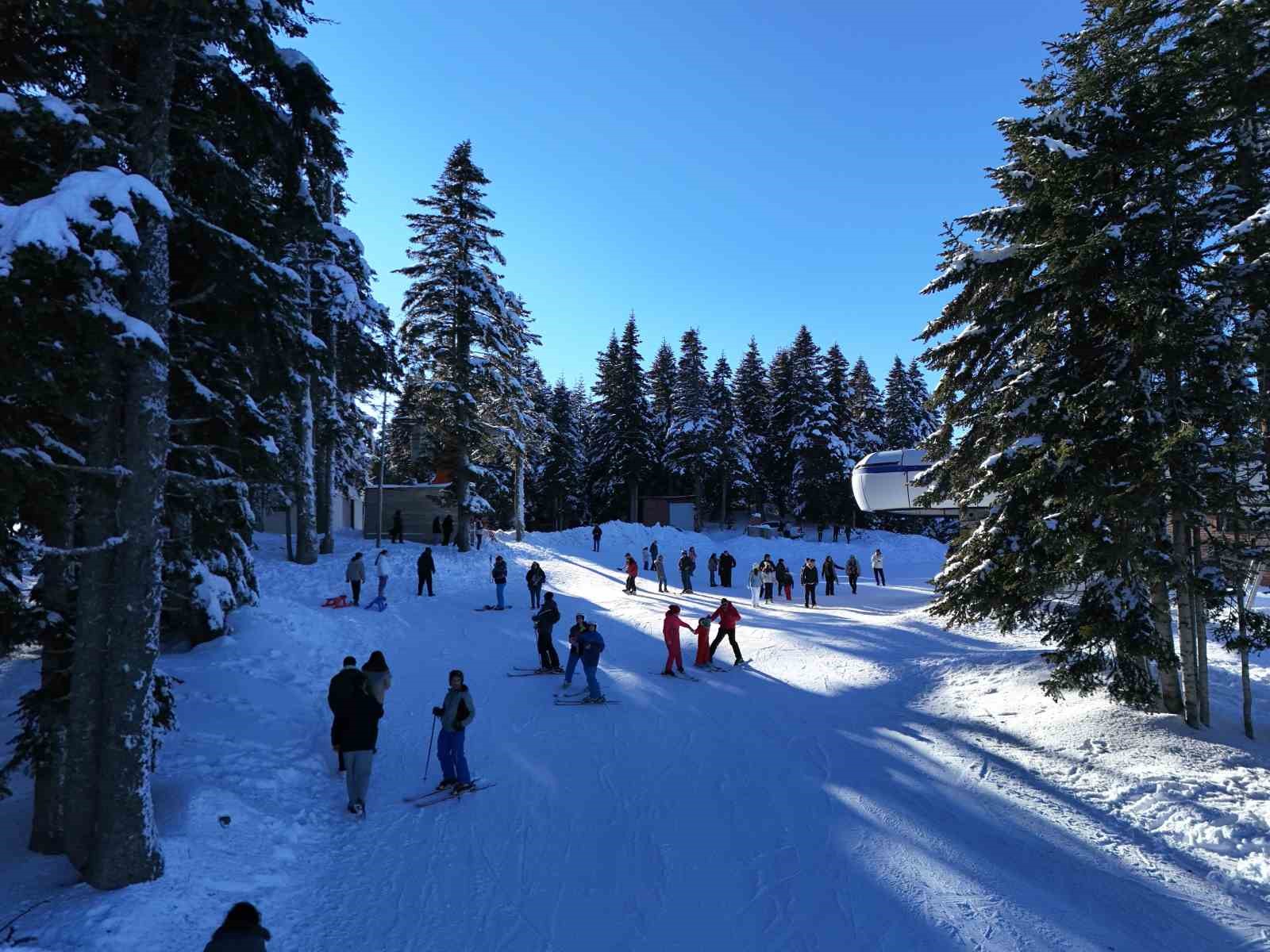 Yılbaşı Tatilinde Ilgaz Dağına Tatilci Akını