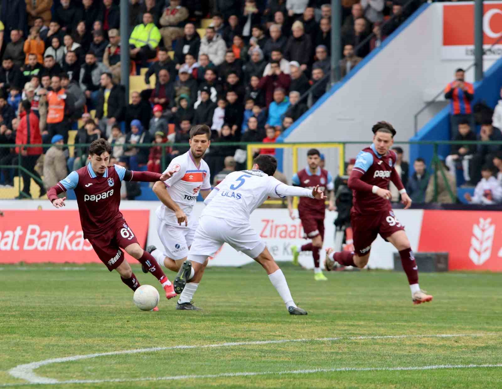 Ziraat Türkiye Kupası: İskenderunspor: 1 - Trabzonspor: 0 (İlk Yarı)