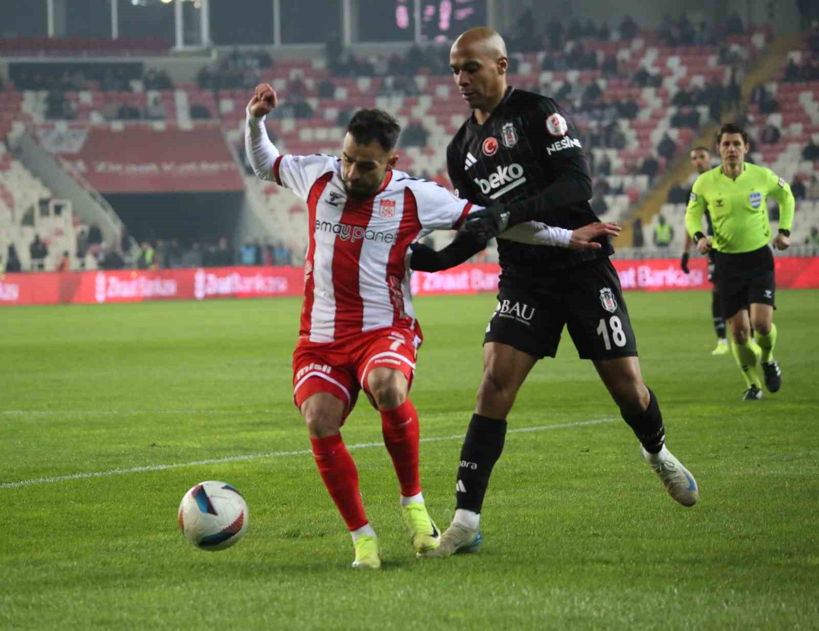 Ziraat Türkiye Kupası: Sivasspor: 0 - Beşiktaş: 0 (Maç Devam Ediyor)