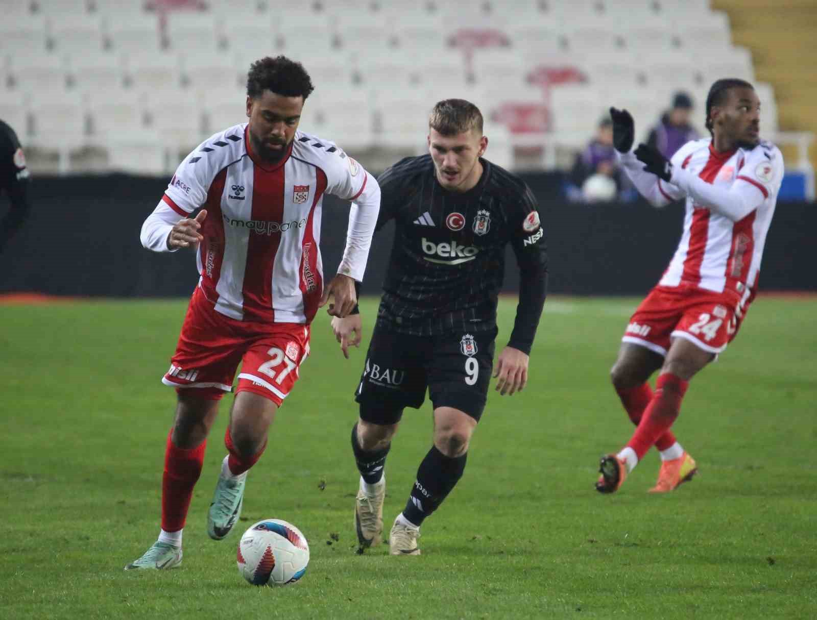 Ziraat Türkiye Kupası: Sivasspor: 0 - Beşiktaş: 1 (Maç Sonucu)