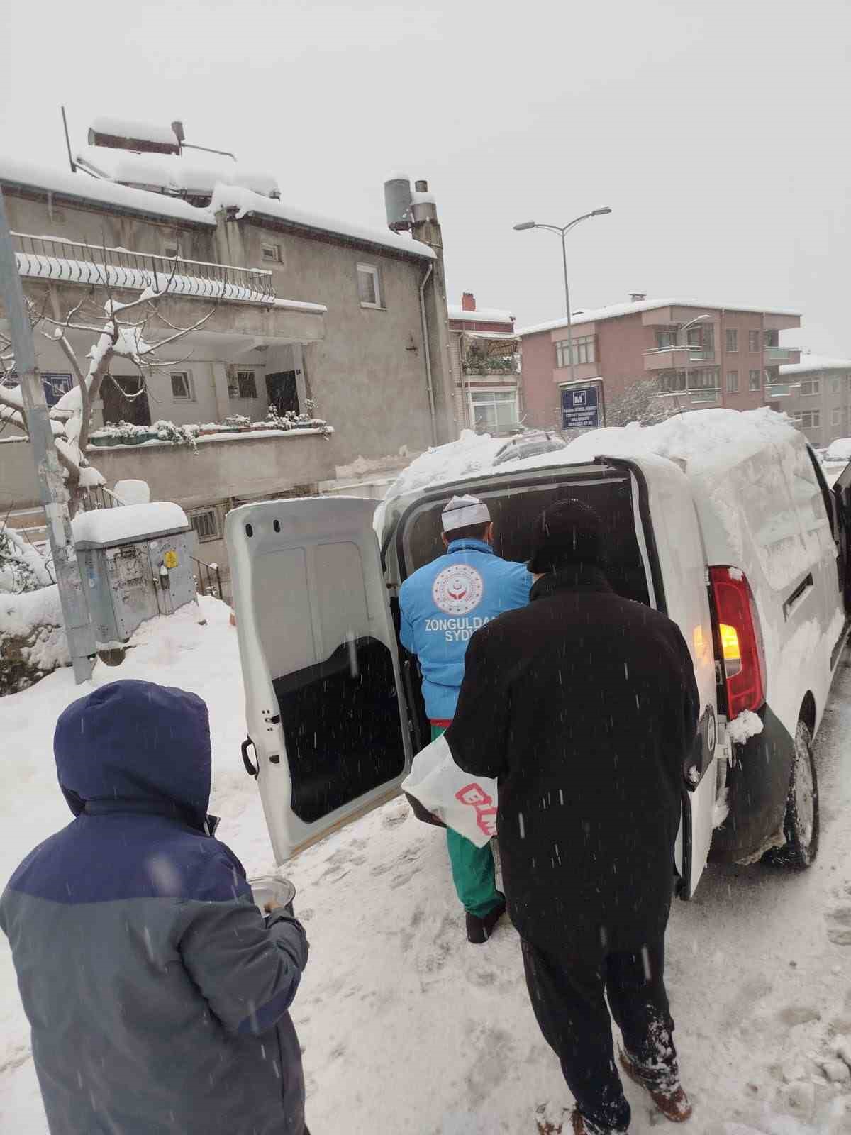 Zonguldakta İhtiyaç Sahiplerine Destek Sürüyor